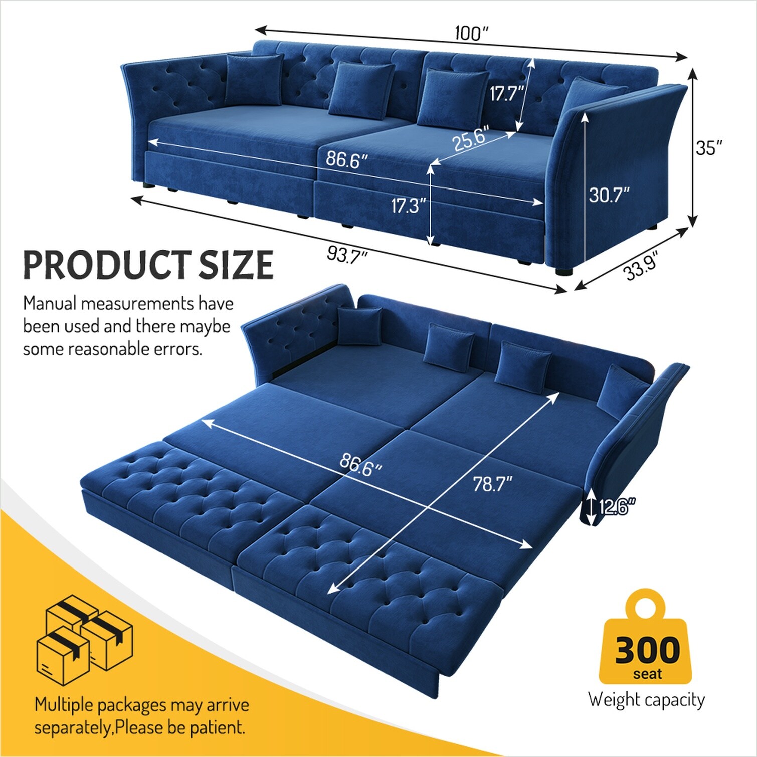SunJet 74WKZ70TN7FI Sofas-Loveseats - View #5