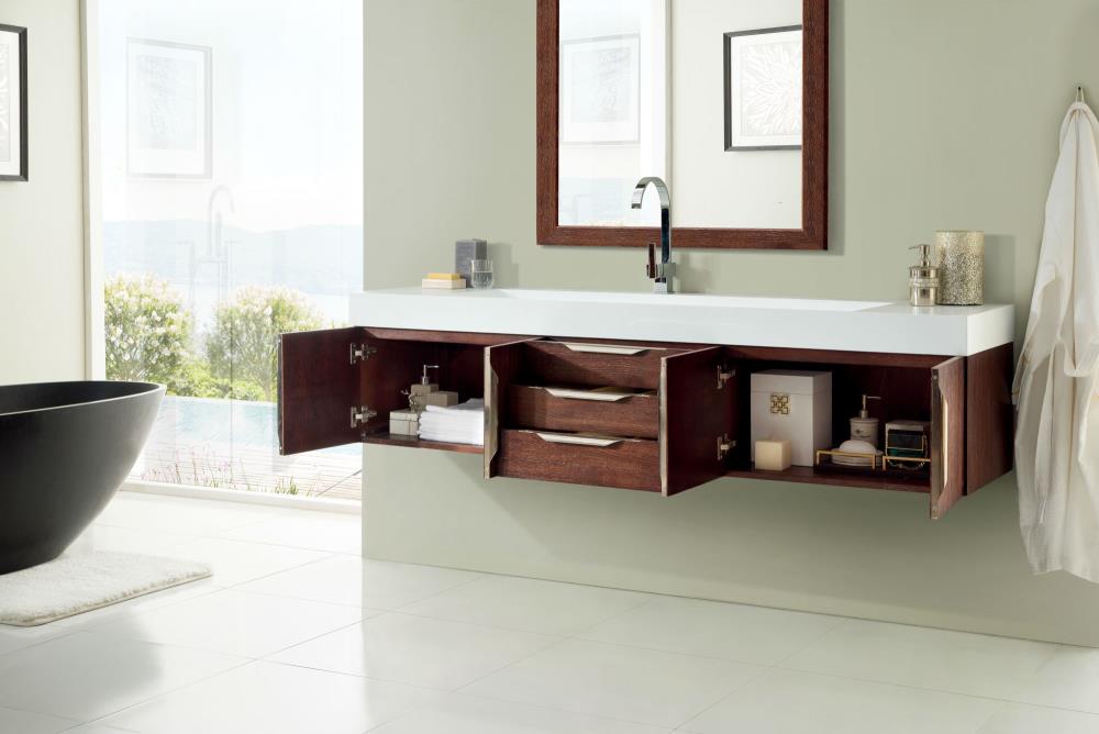 James Martin Vanities 389V72SCFOAMW Bath-Vanity-Combo - View #5