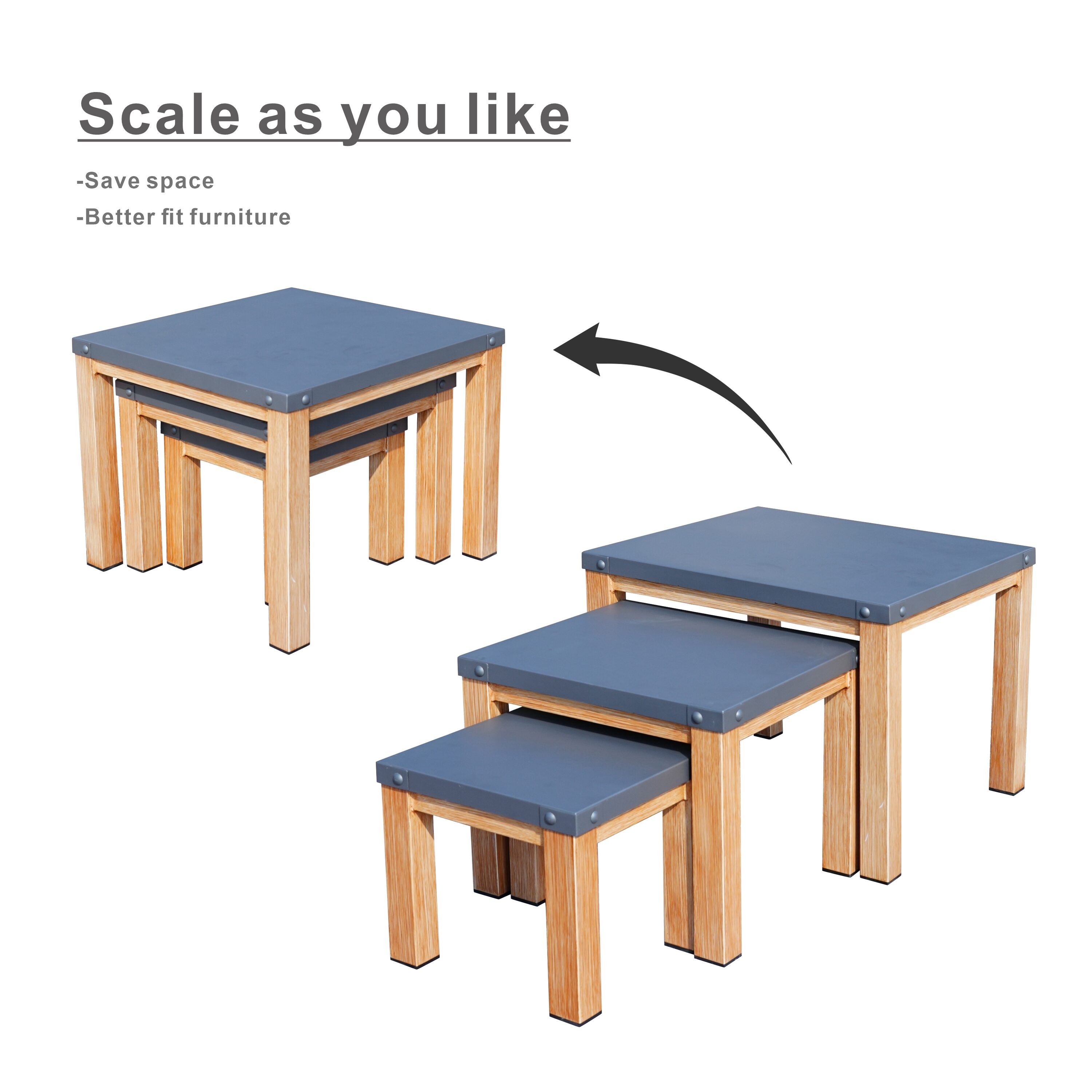 Moda Furnishings 2327-41T-NO-GR Patio-Conversation-Sets - View #12