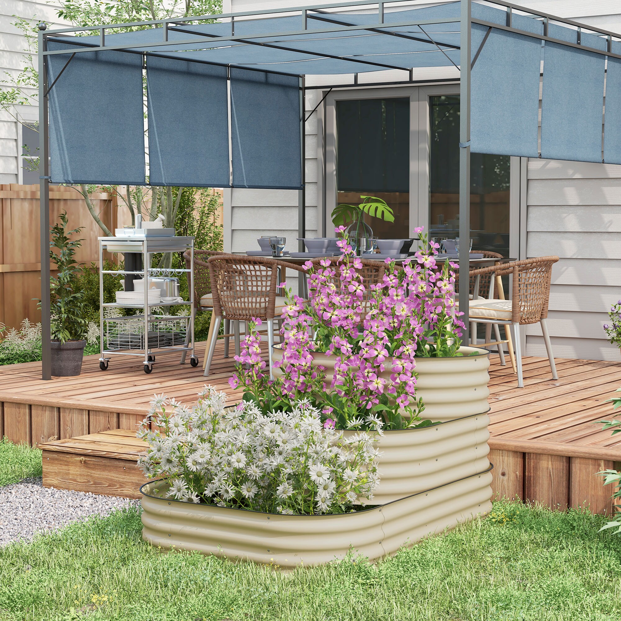 Zeus & Ruta BL04RGB-11 Raised-Garden-Beds - View #3