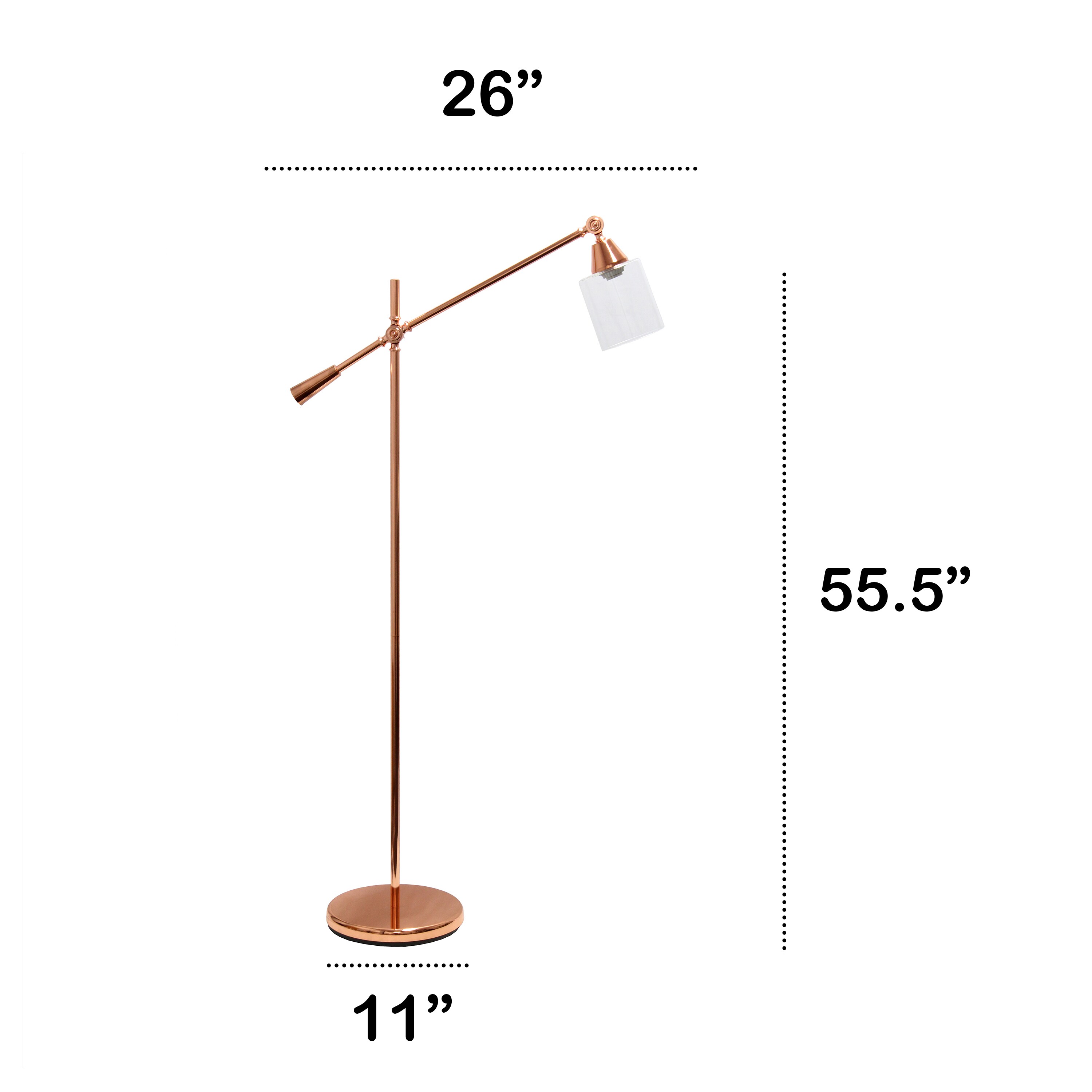 Lalia Home LHF-1004-RG floorlamps - View #3