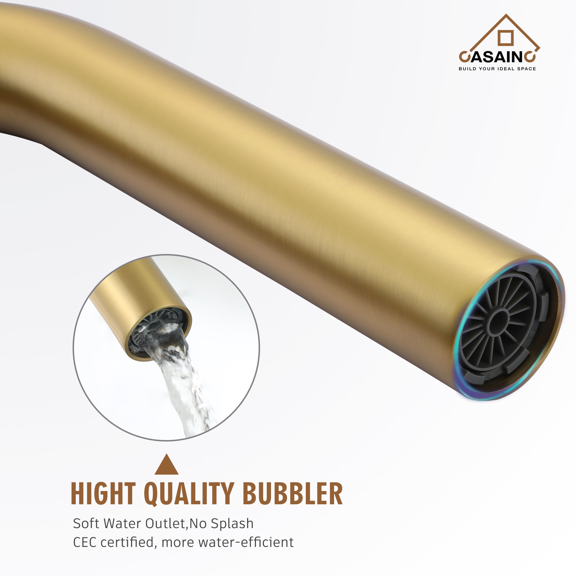 CASAINC TC06-MB Roman-Tub-Faucets - View #9