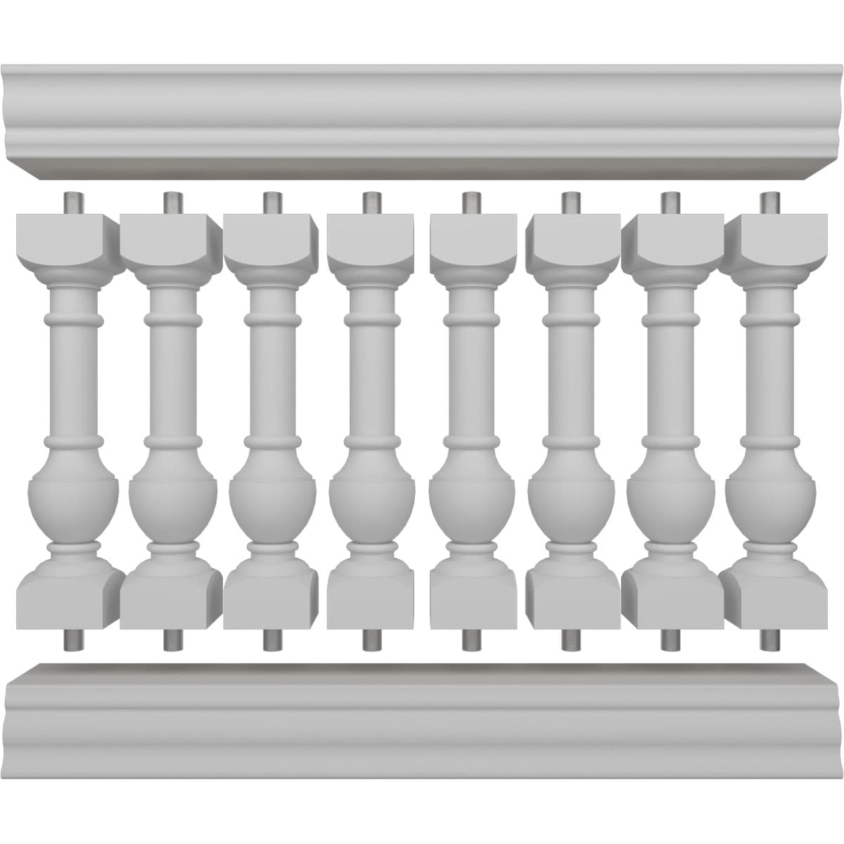Ekena Millwork BALK38X048YOG railings - View #5