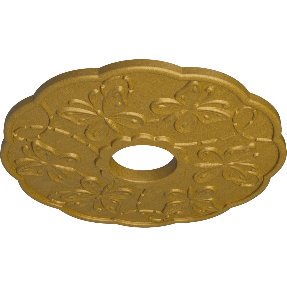 Ekena Millwork CM17TSPGS Ceiling-Medallions - View #2