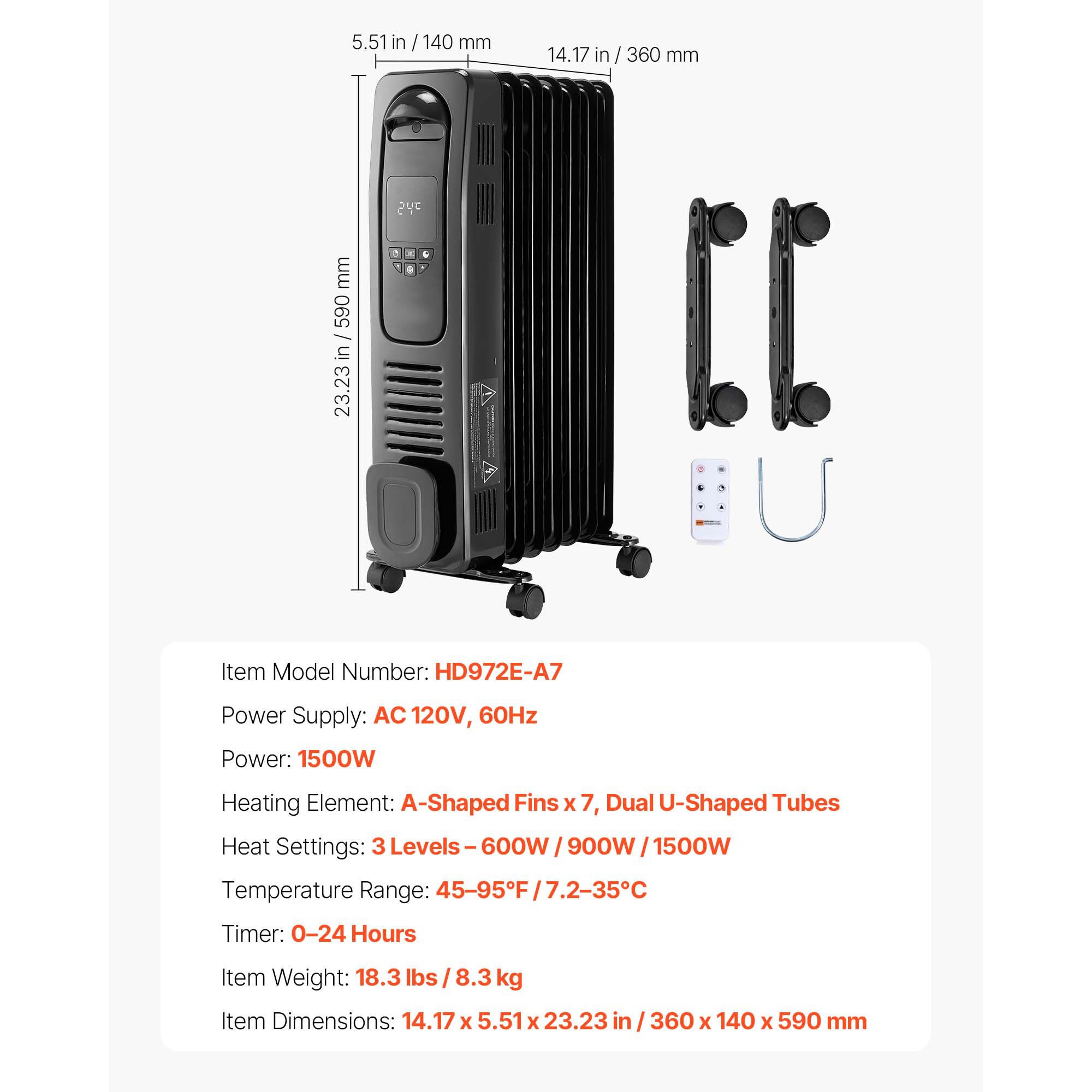 VEVOR SCCYSFSJRQYZ14422V1 Wall-Heaters-Electric - View #7