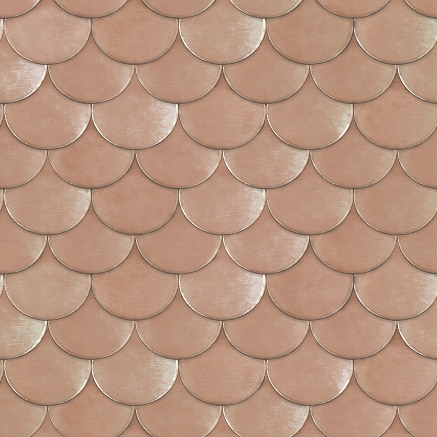 Tempaper BR4137 56-Sq. Feet Blush Vinyl Geometric Self-adhesive Peel and Stick Wallpaper