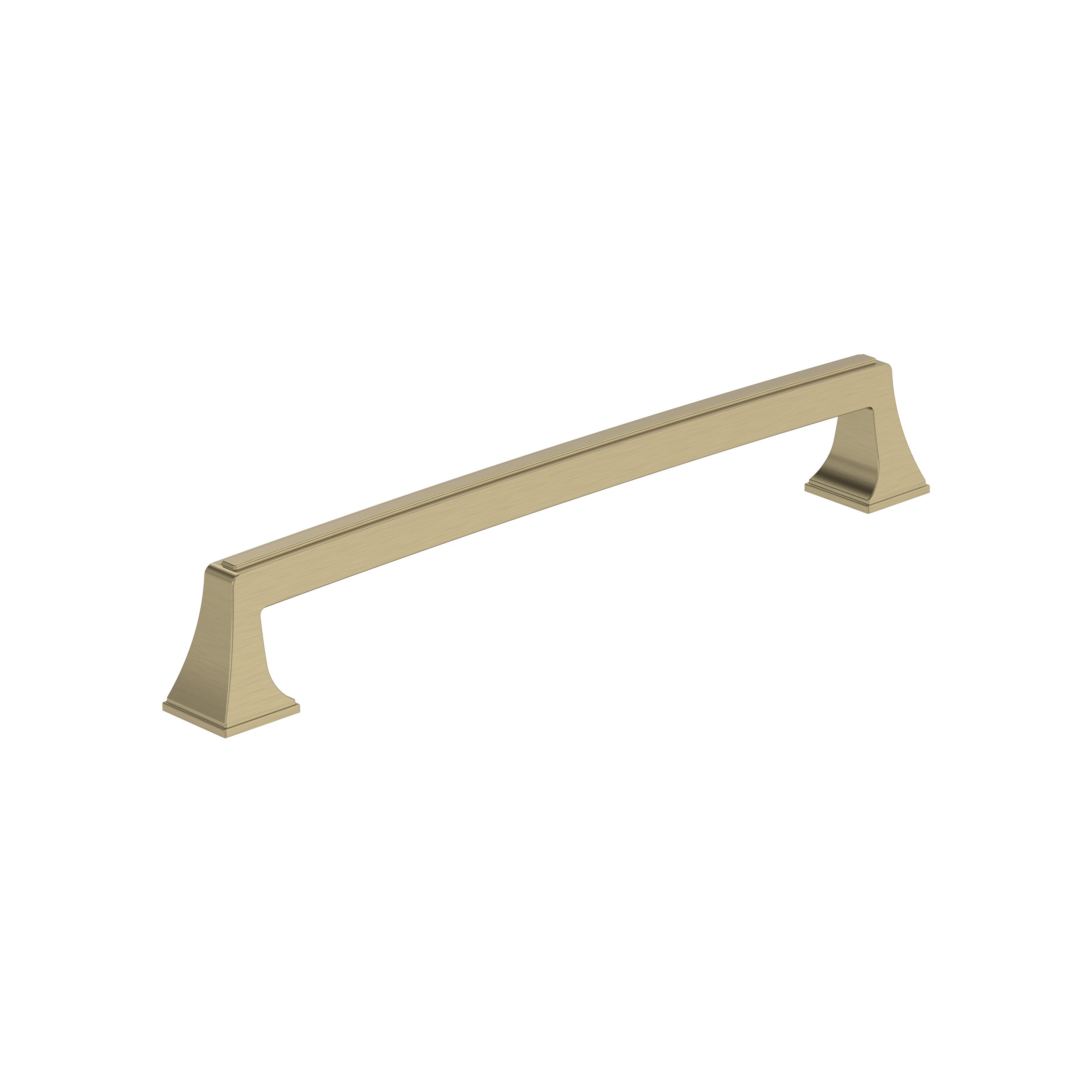 Amerock BP53535BBZ Mulholland 8-in , 203mm Center to Center Golden Champagne Arch Bar