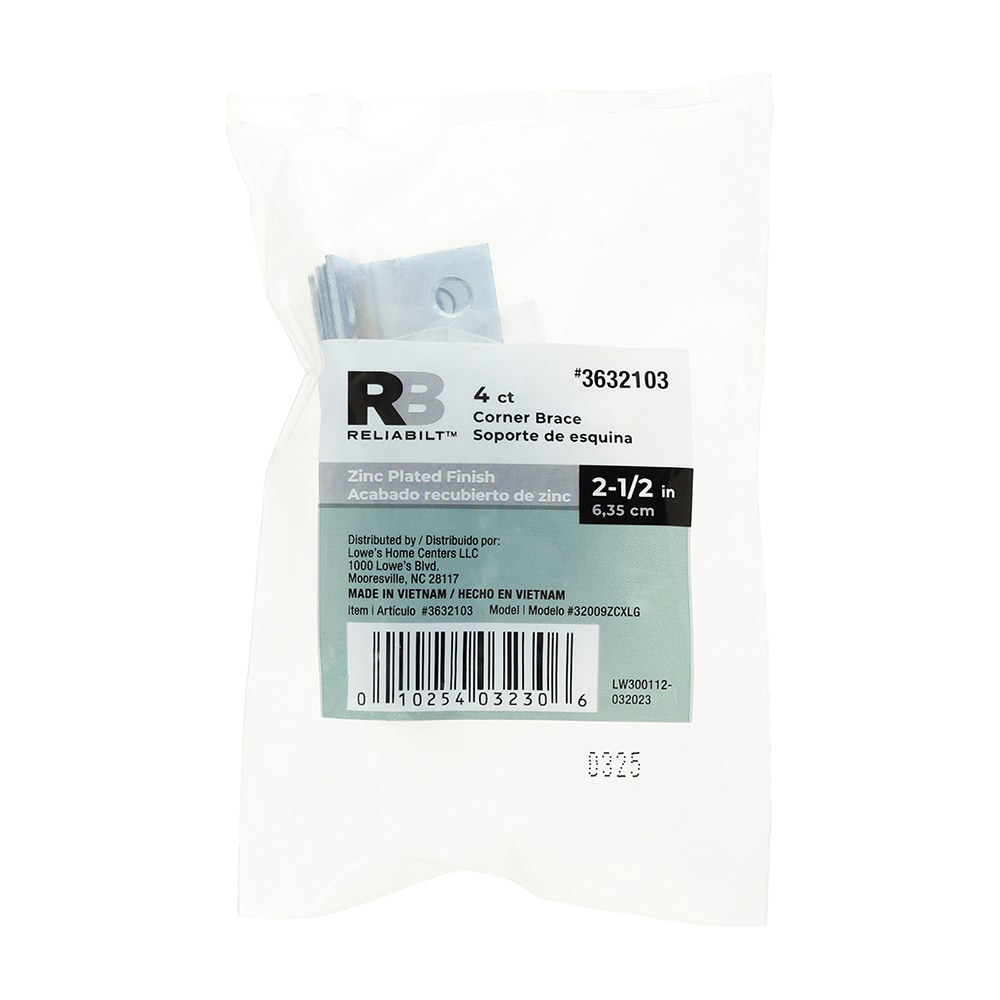 RELIABILT 605727 Mending-Plates-Brackets-Braces - View #4
