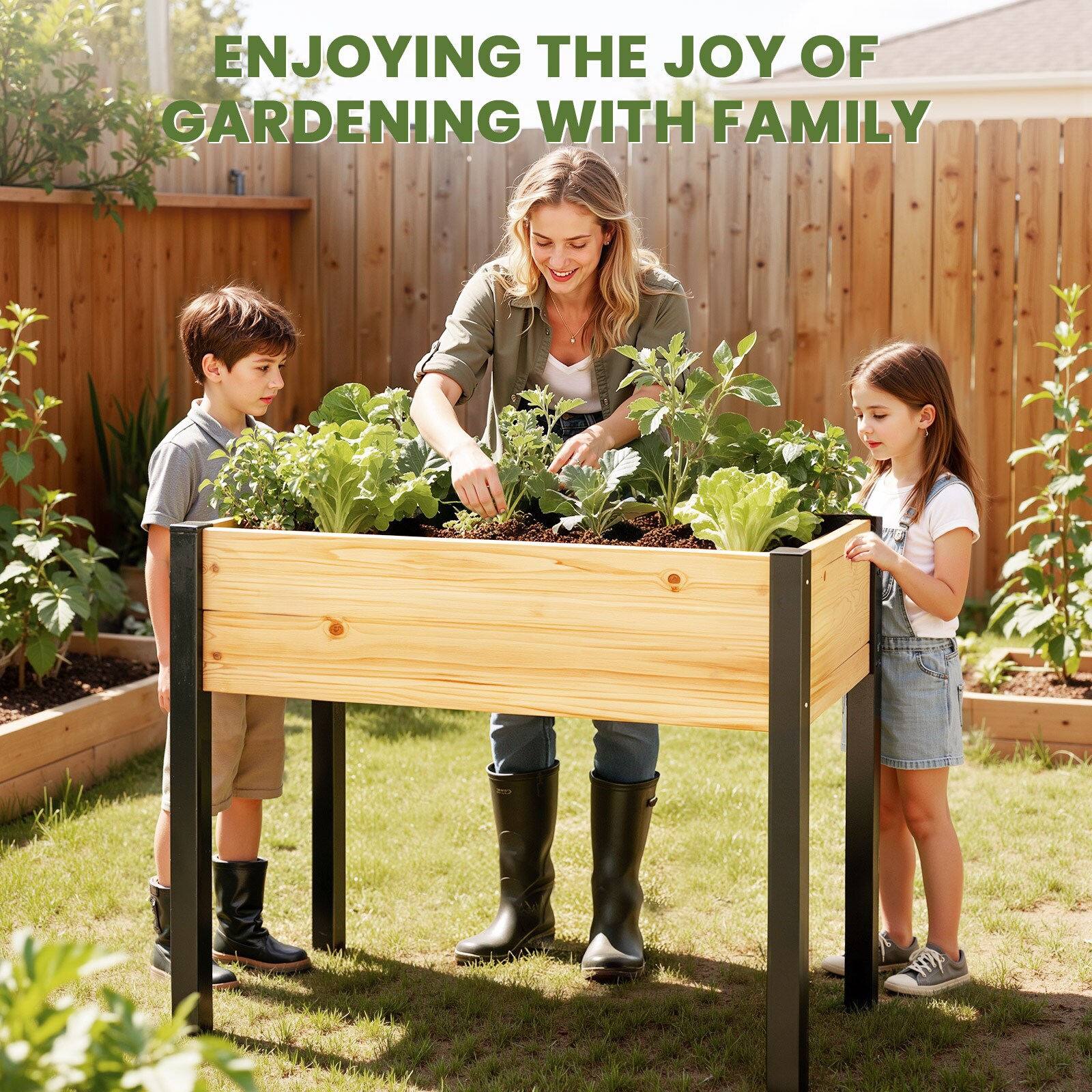 DOCRED DLYWTMGJ-A1-LS02 Raised-Garden-Beds - View #4