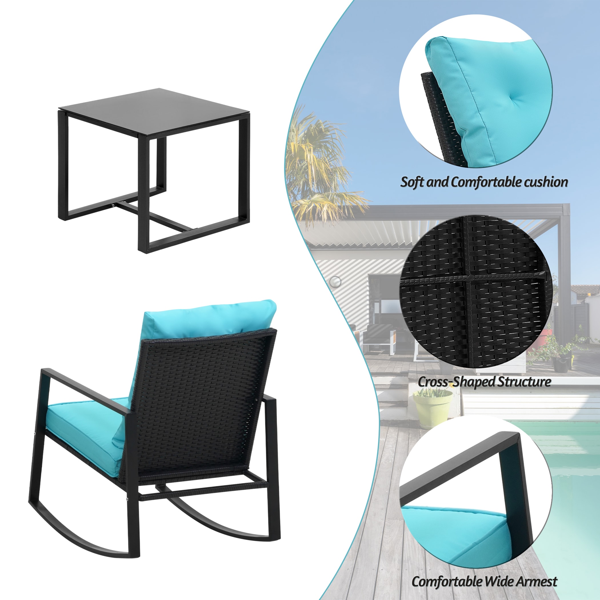 Unity CYOS604BL Patio-Chairs - View #5