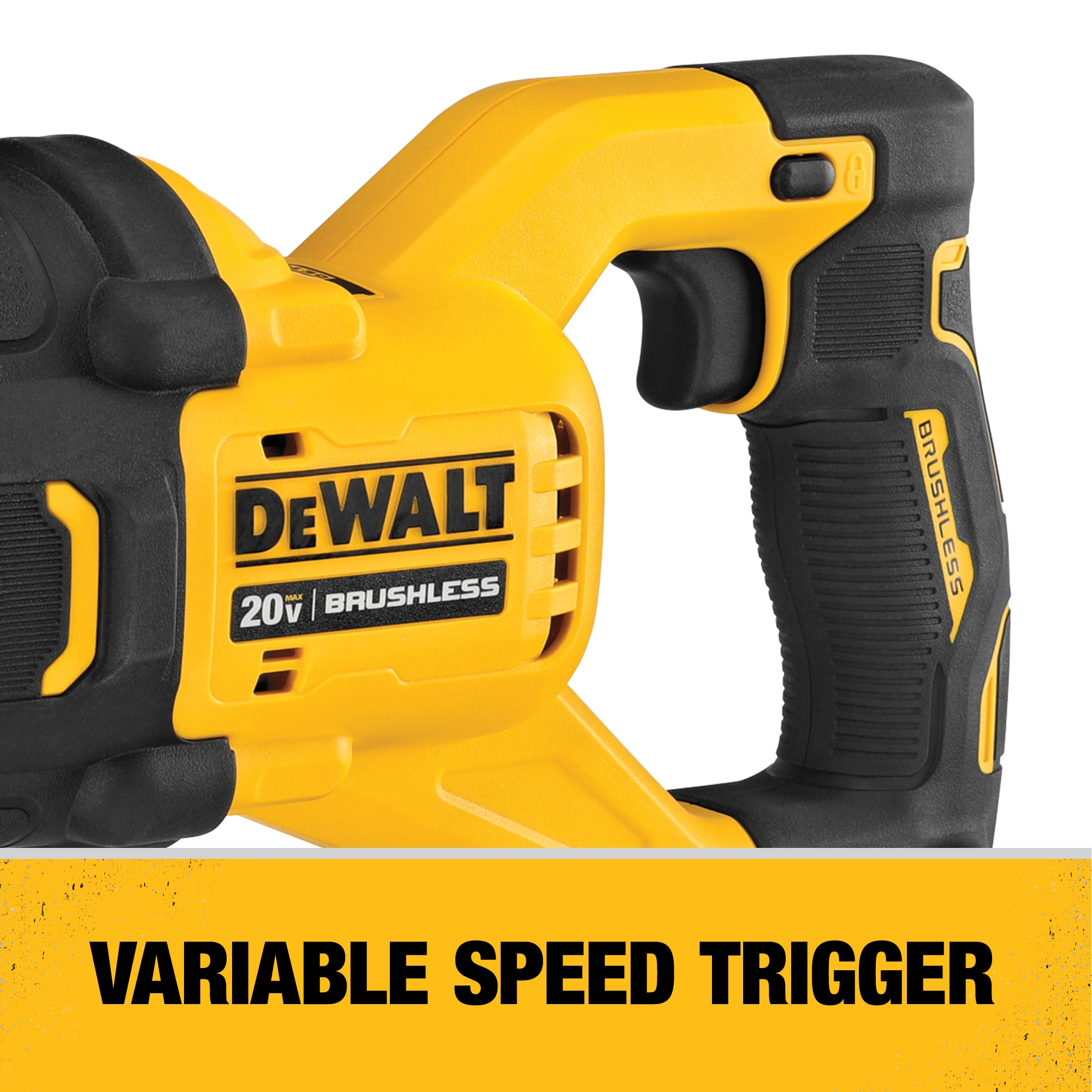 DEWALT XR POWER DETECT 20-volt Max Variable Speed Brushless Cordless  Reciprocating Saw (Bare Tool) in the Reciprocating Saws department at 