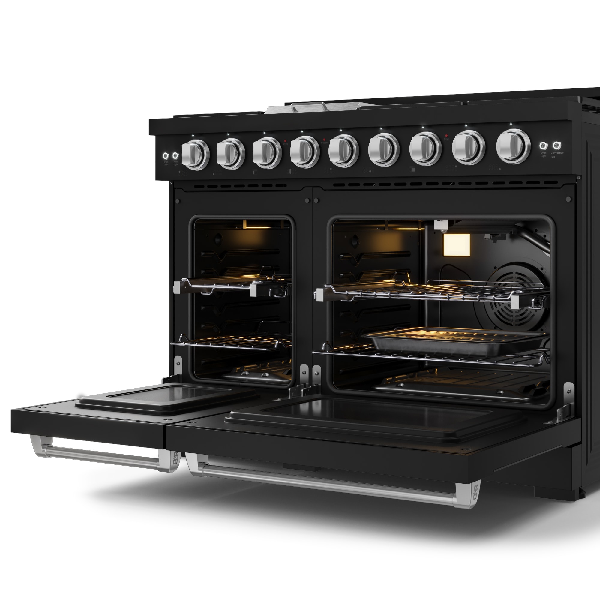 Thor Kitchen RSG48EB-SS Double-Oven-Gas-Ranges - View #5