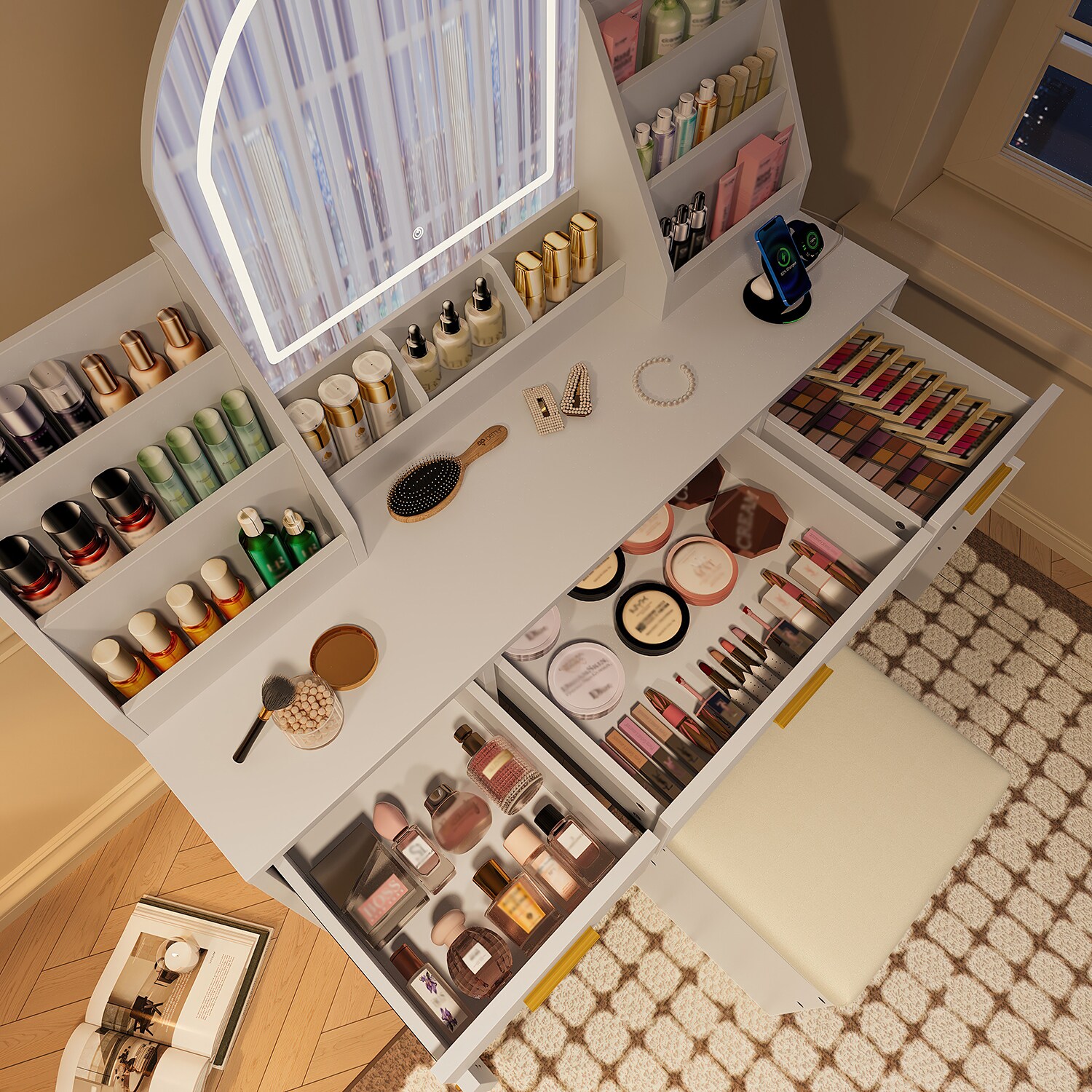 GZMR GR-W331S037 Bedroom-Vanities - View #3