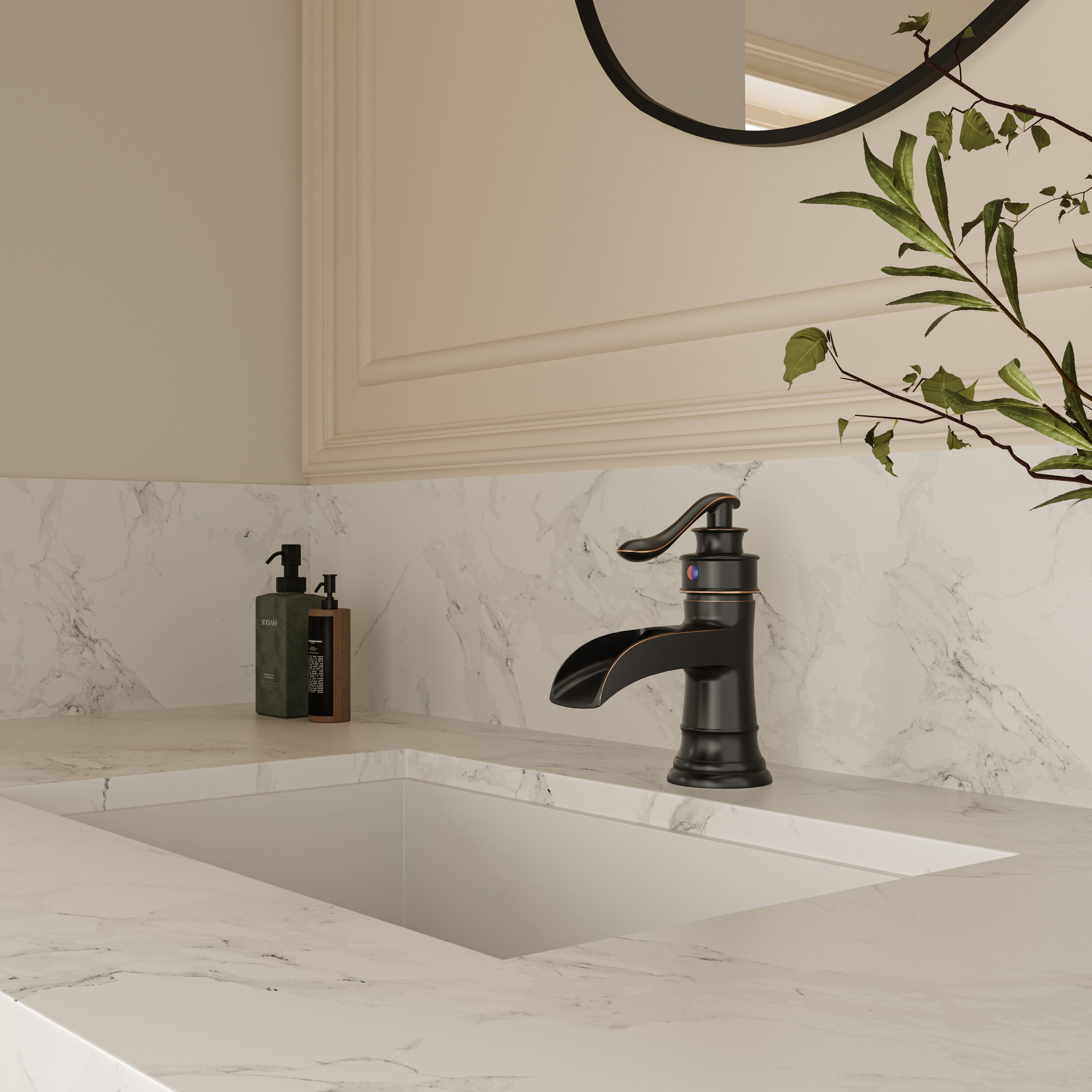 BWE A-96556P-ORB Lavatory-Faucets - View #4