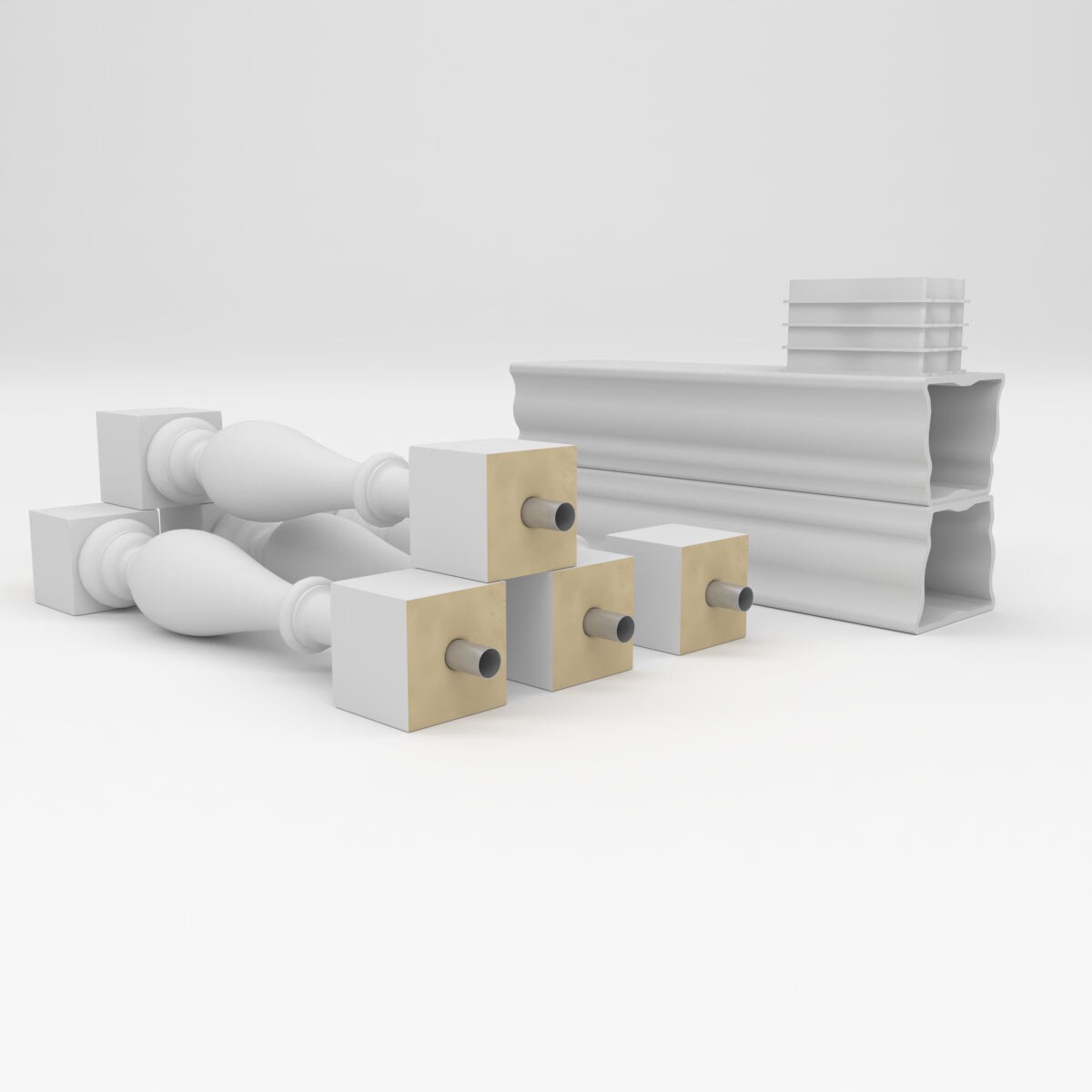 Ekena Millwork BALK41X024TRN railings - View #6