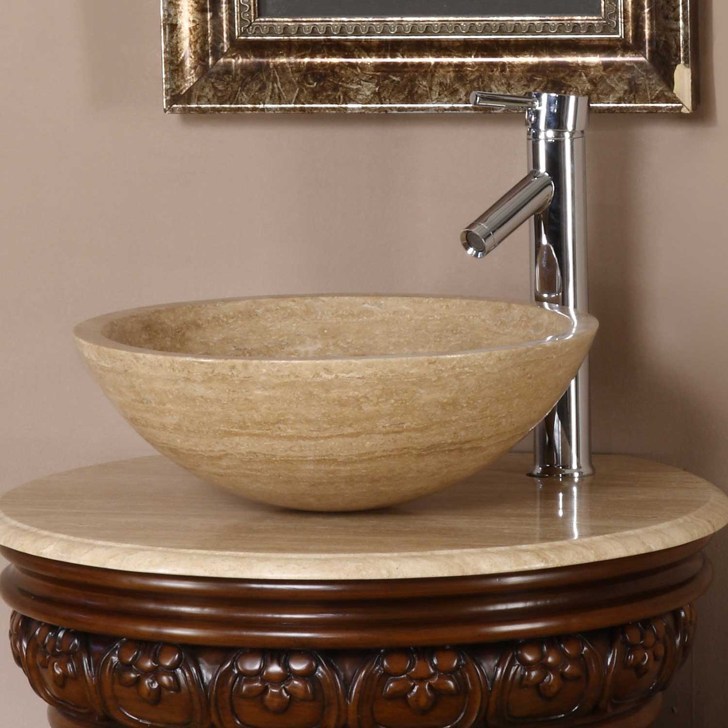 Silkroad Exclusive HYP-0160-T-24-S29B Bath-Vanity-Combo - View #5
