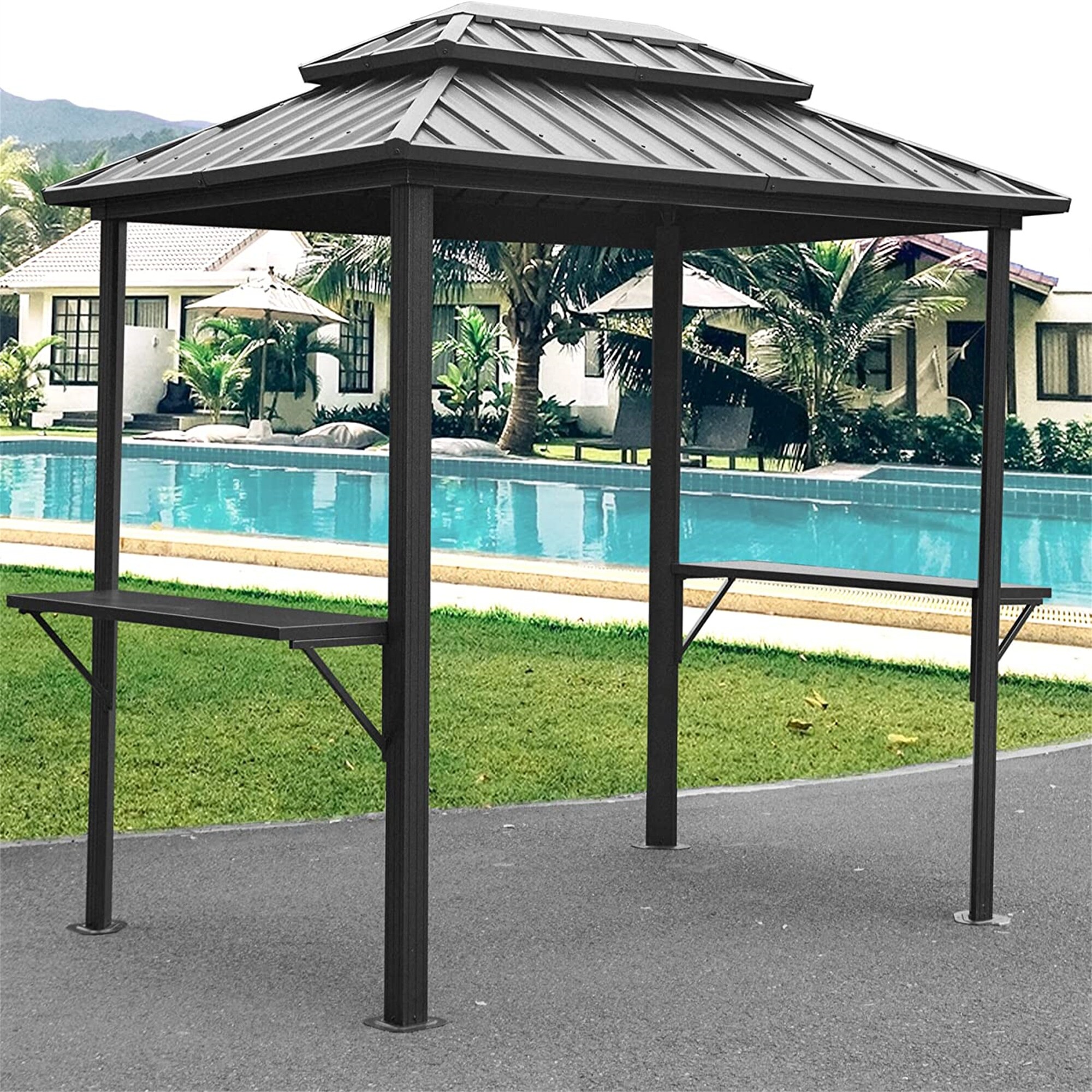 Mondawe MA-DLOS380 Wood-Resin-Gazebos - View #8