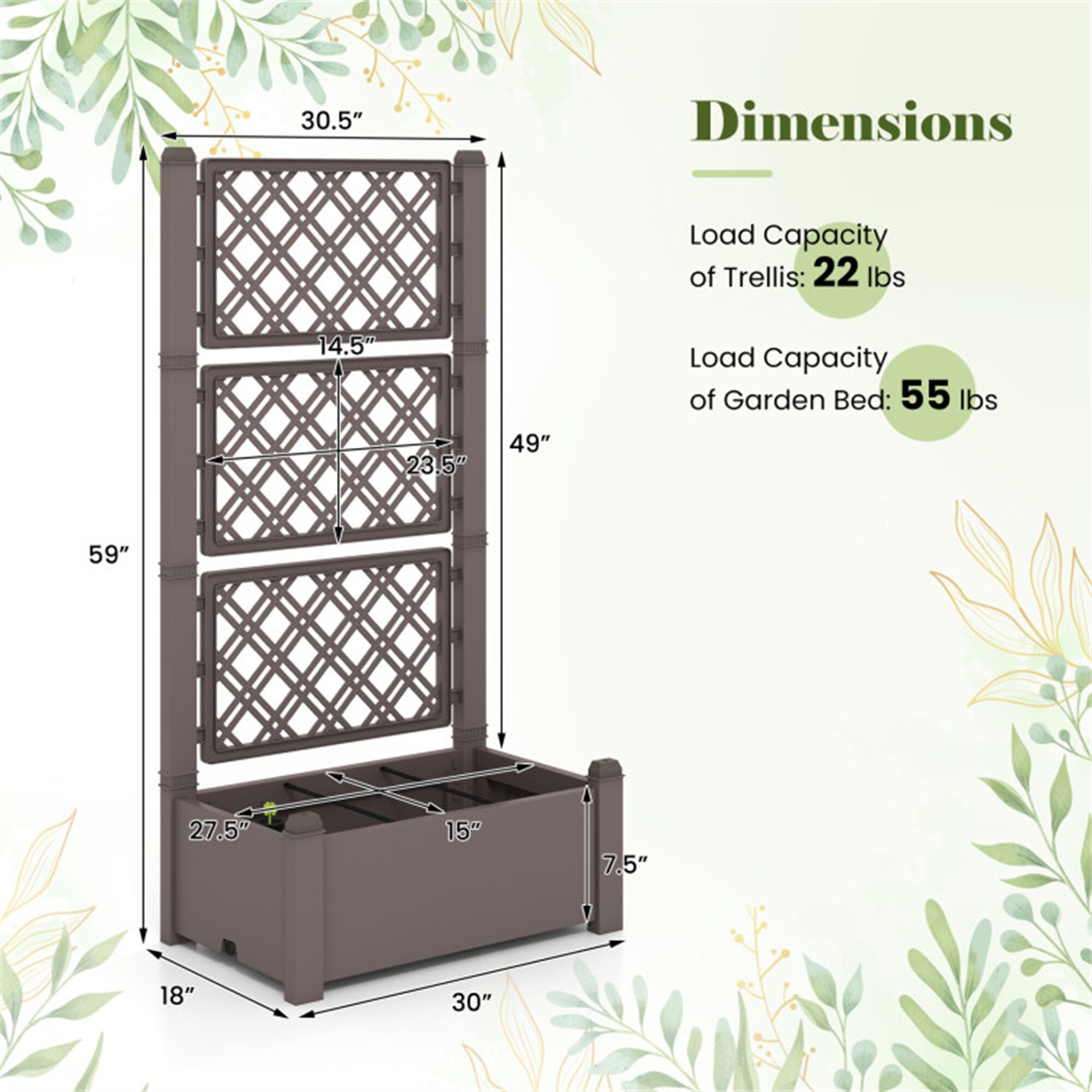 BABOOM BOM-T4185CF-CO Raised-Planter-Boxes - View #3