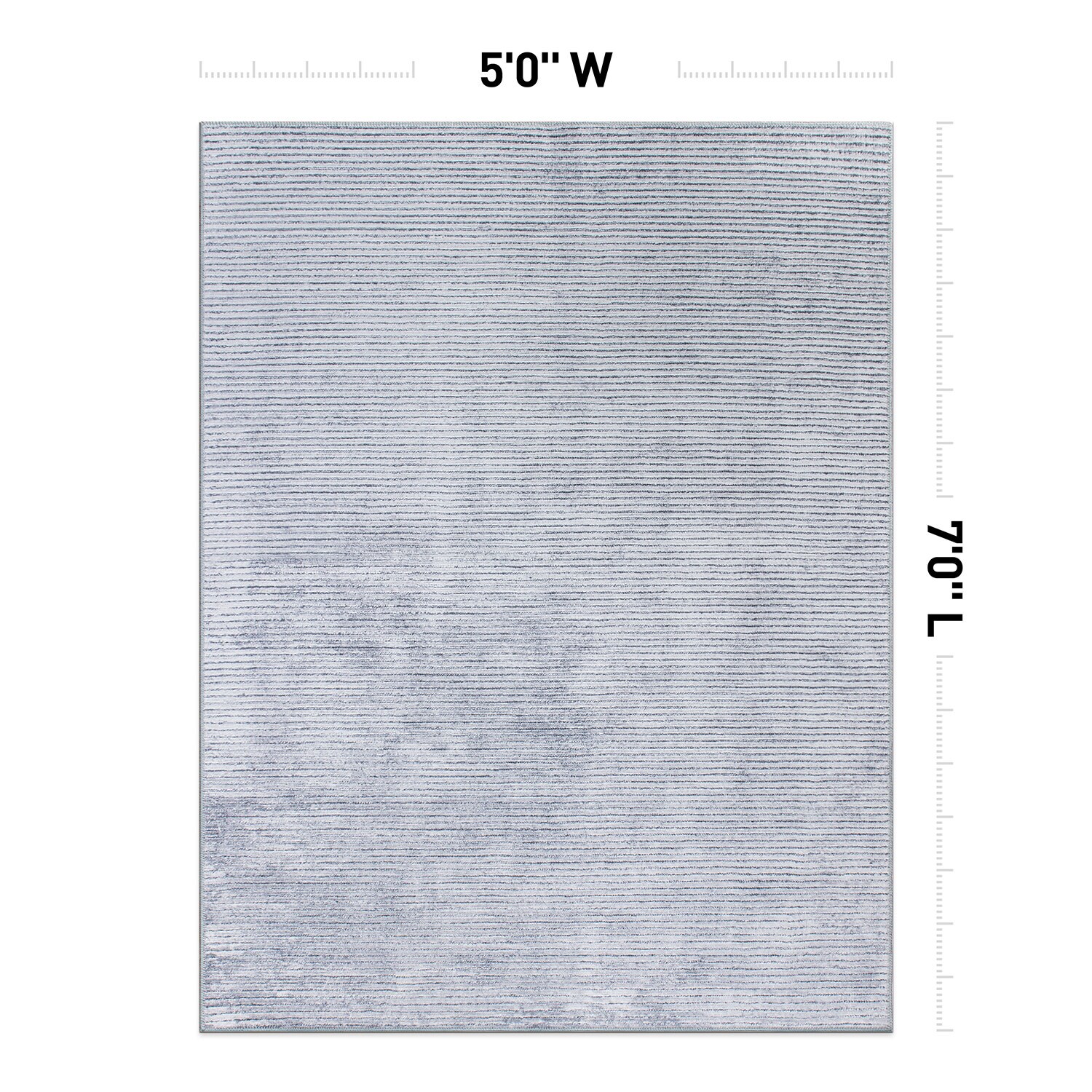 World Rug Gallery 5082GRAY5X7 rugs - View #4