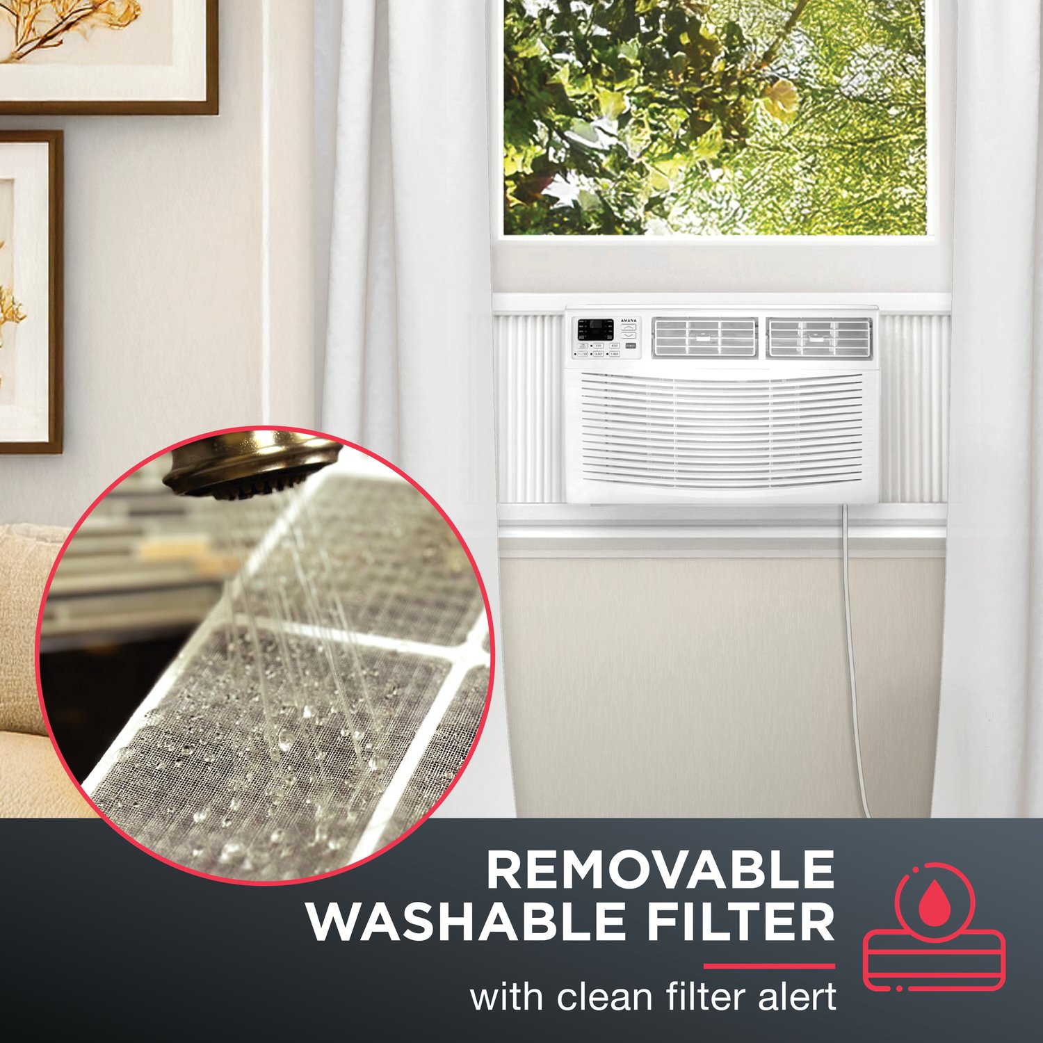 Amana AMAP061CW Window-Air-Conditioners - View #6