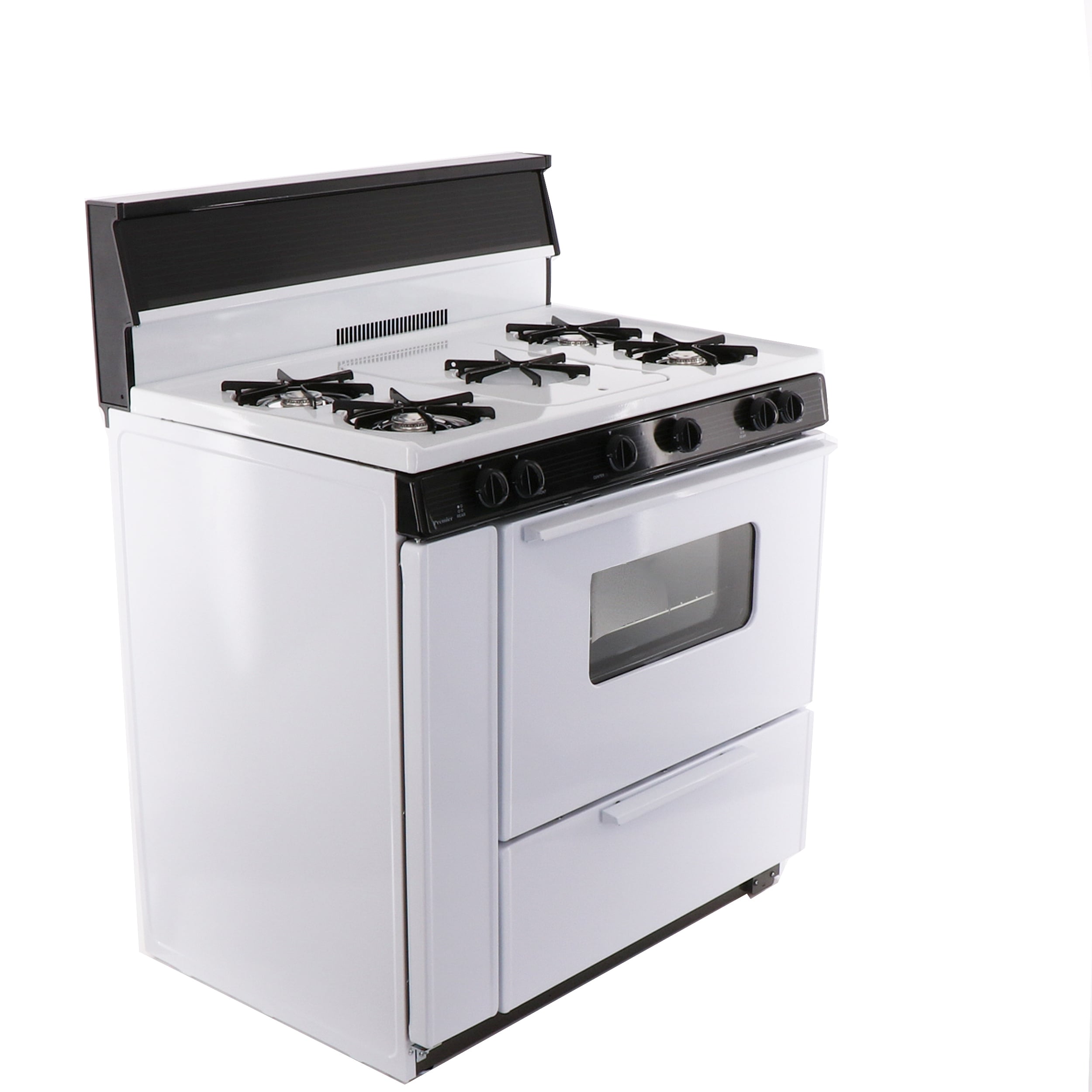 Premier BCK100TP 24 Inch Freestanding Gas Range with 4 Open