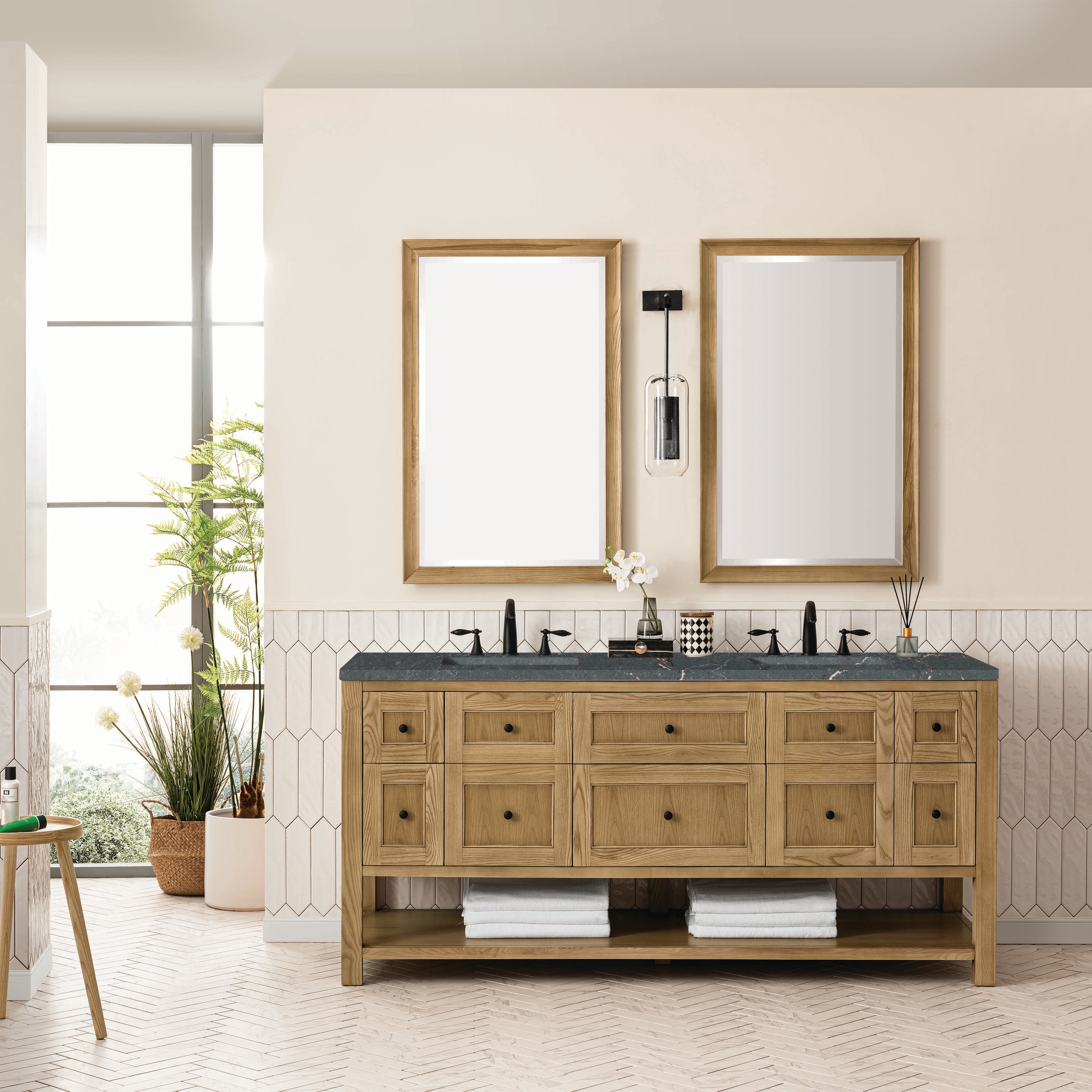 James Martin Vanities 330-V72-LNO-3PBL Bath-Vanity-Combo - View #2