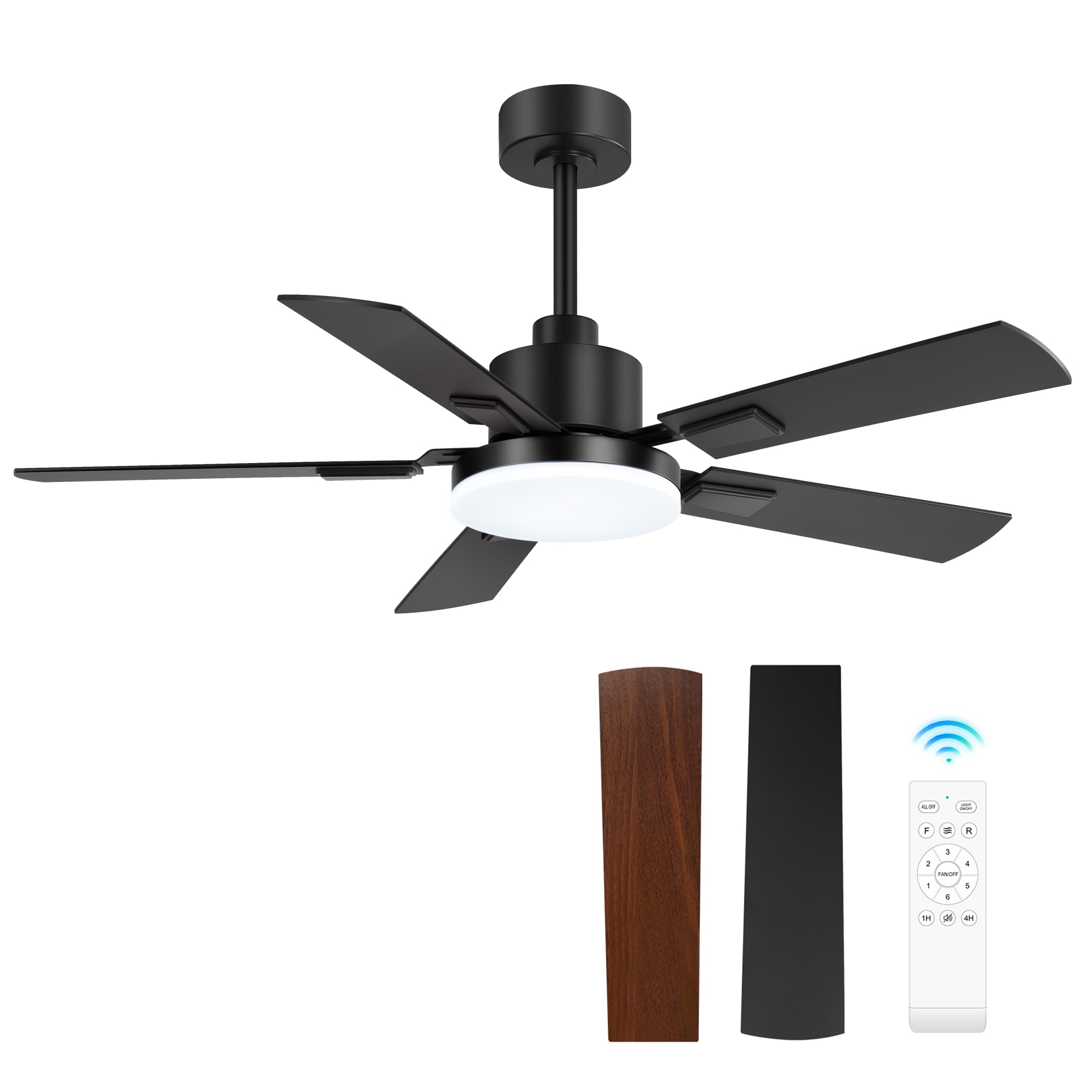 Breezary 33006-GD Ceiling-Fans - View #2