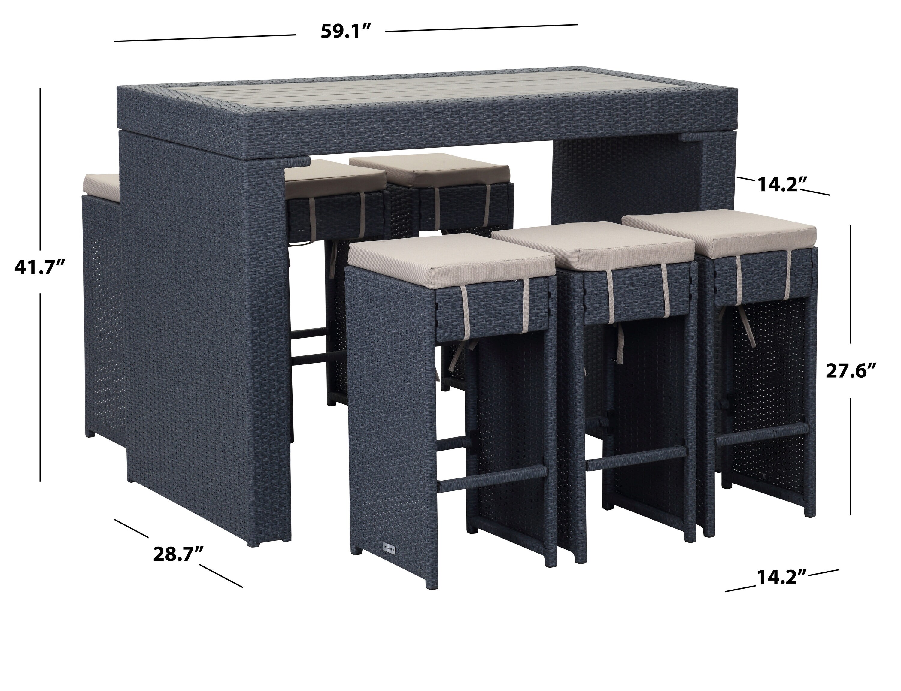 Safavieh PAT2502A Patio-Dining-Sets - View #12