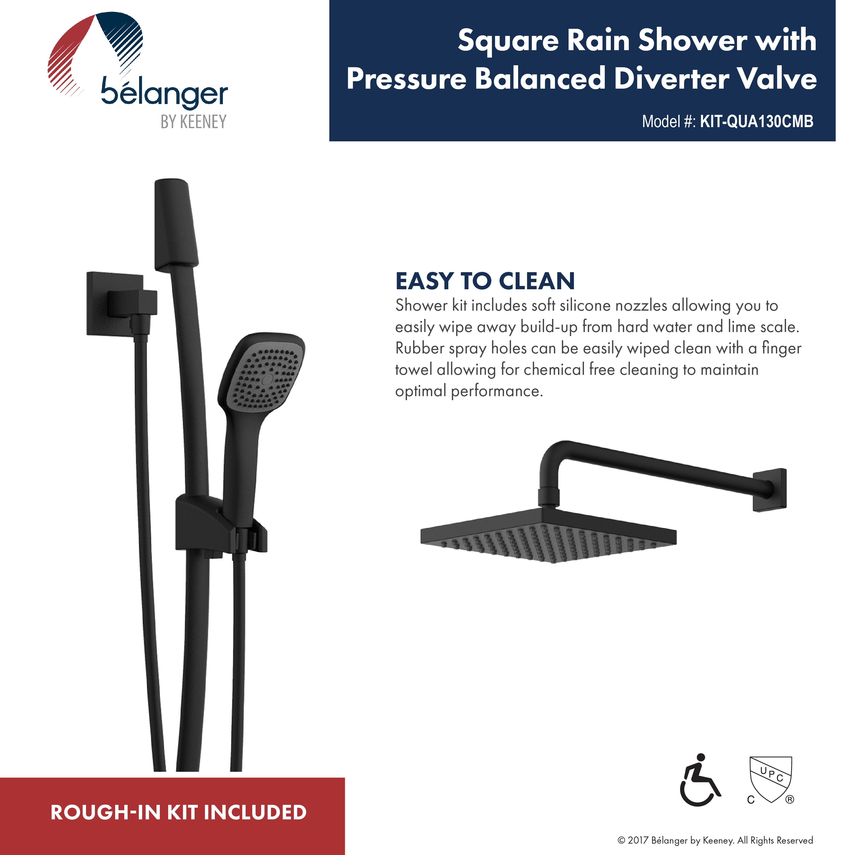 Belanger QUA130CMB Tub-Shower-Faucets - View #7