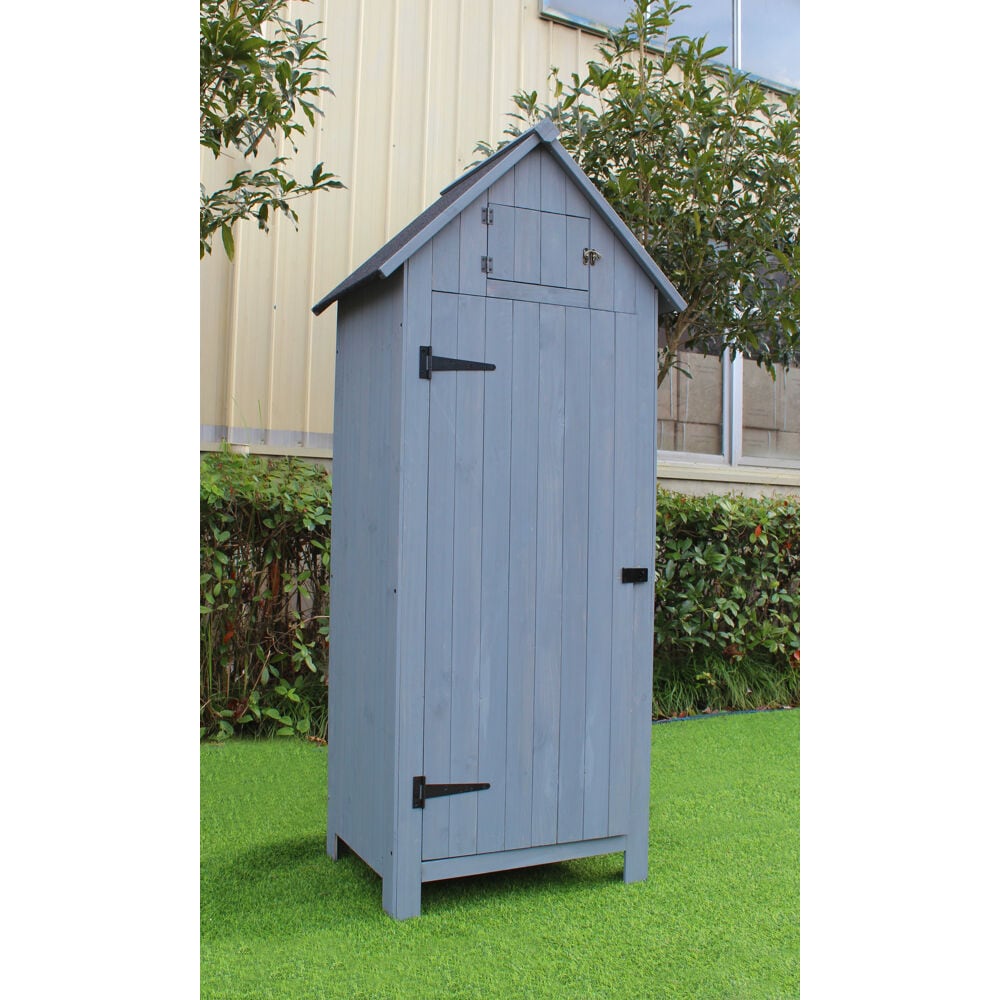 Hanover HANWS0102-GRY Wood-Storage-Buildings - View #11