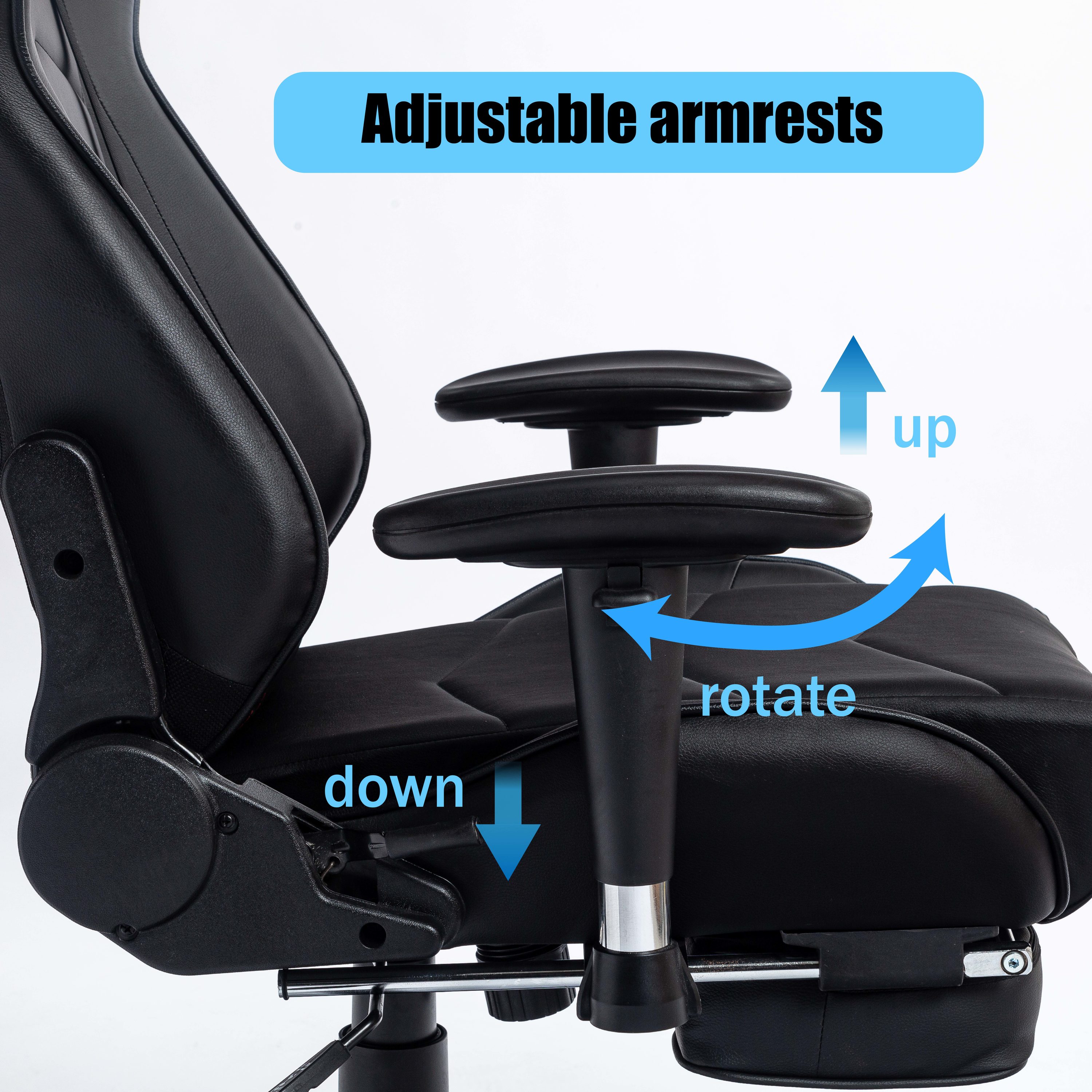 CASAINC WB-8395-BLACK Office-Chairs - View #6