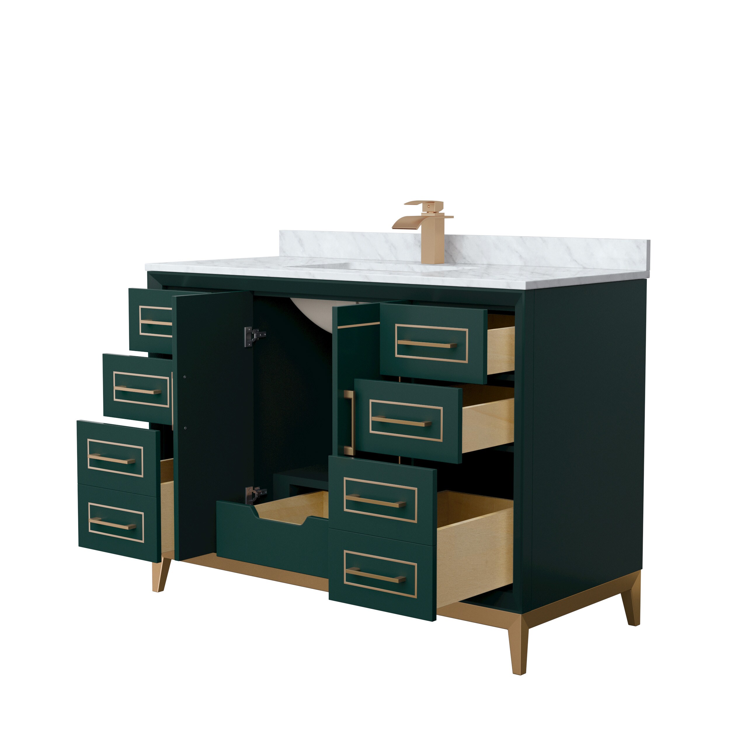 Wyndham Collection WCH515148SGSCMUNSMXX Bath-Vanity-Combo - View #2
