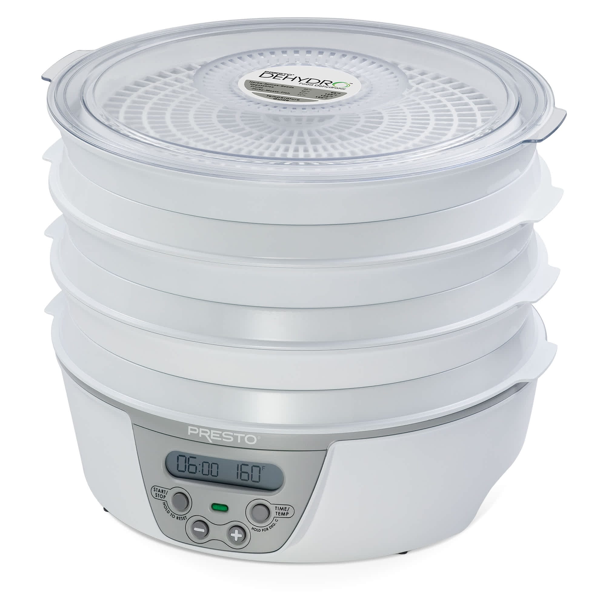 Presto 414863 Dehydro 6-Tray Digital Electric Food Dehydrator for Fruits and Vegetables