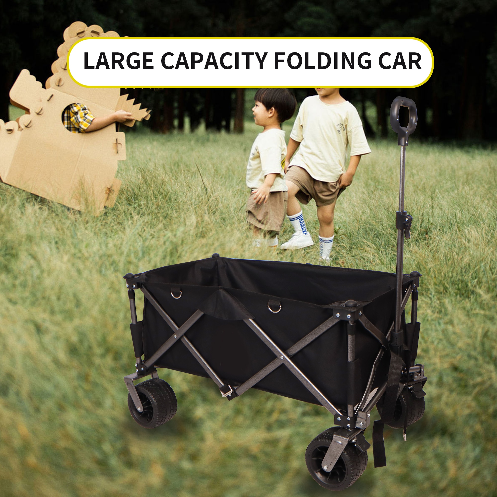 Mondawe MA-QD35704-BK Yard-Carts - View #3
