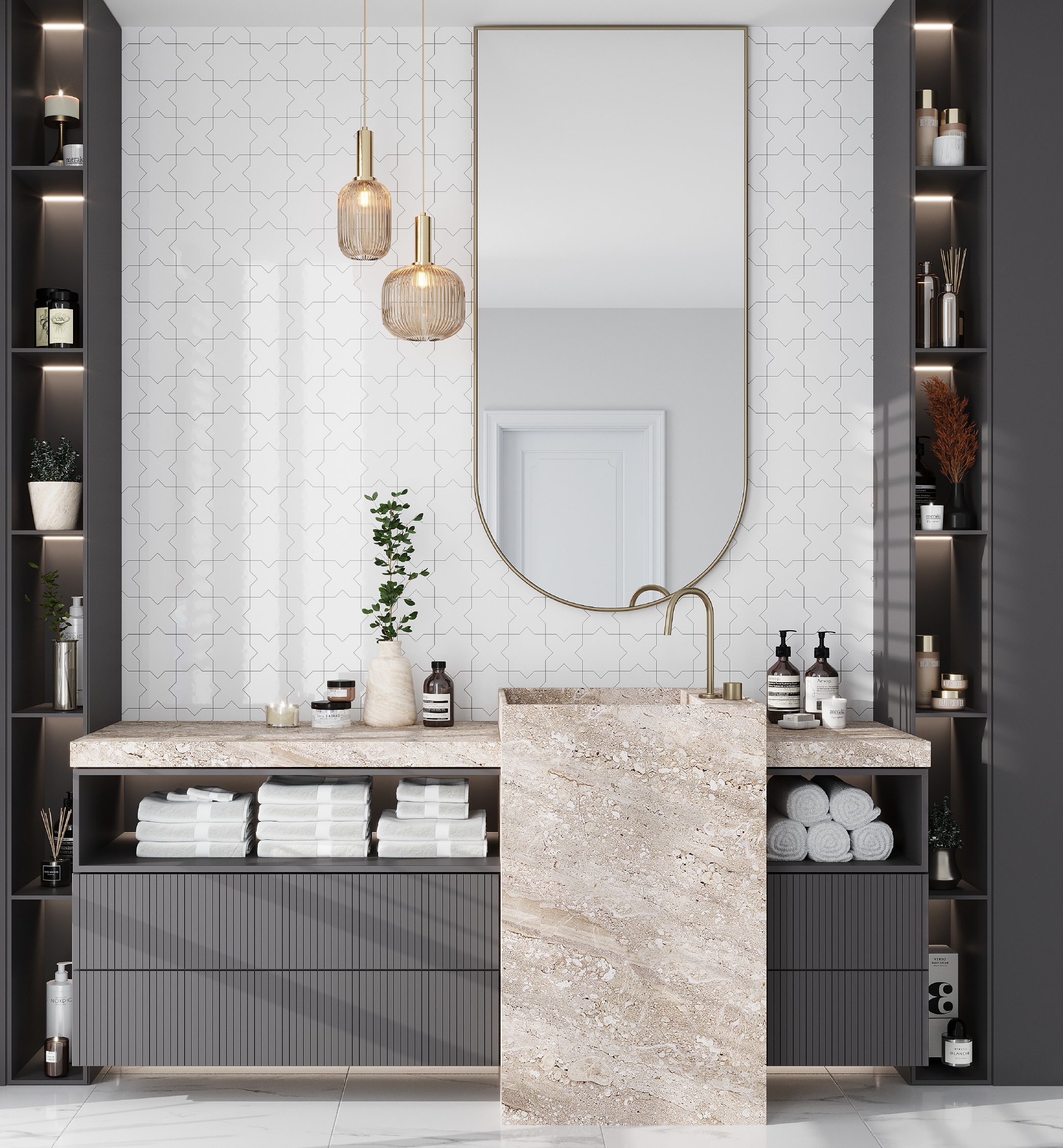 Apollo Tile MOR88BLNSTRA Ceramic-Tile - View #5