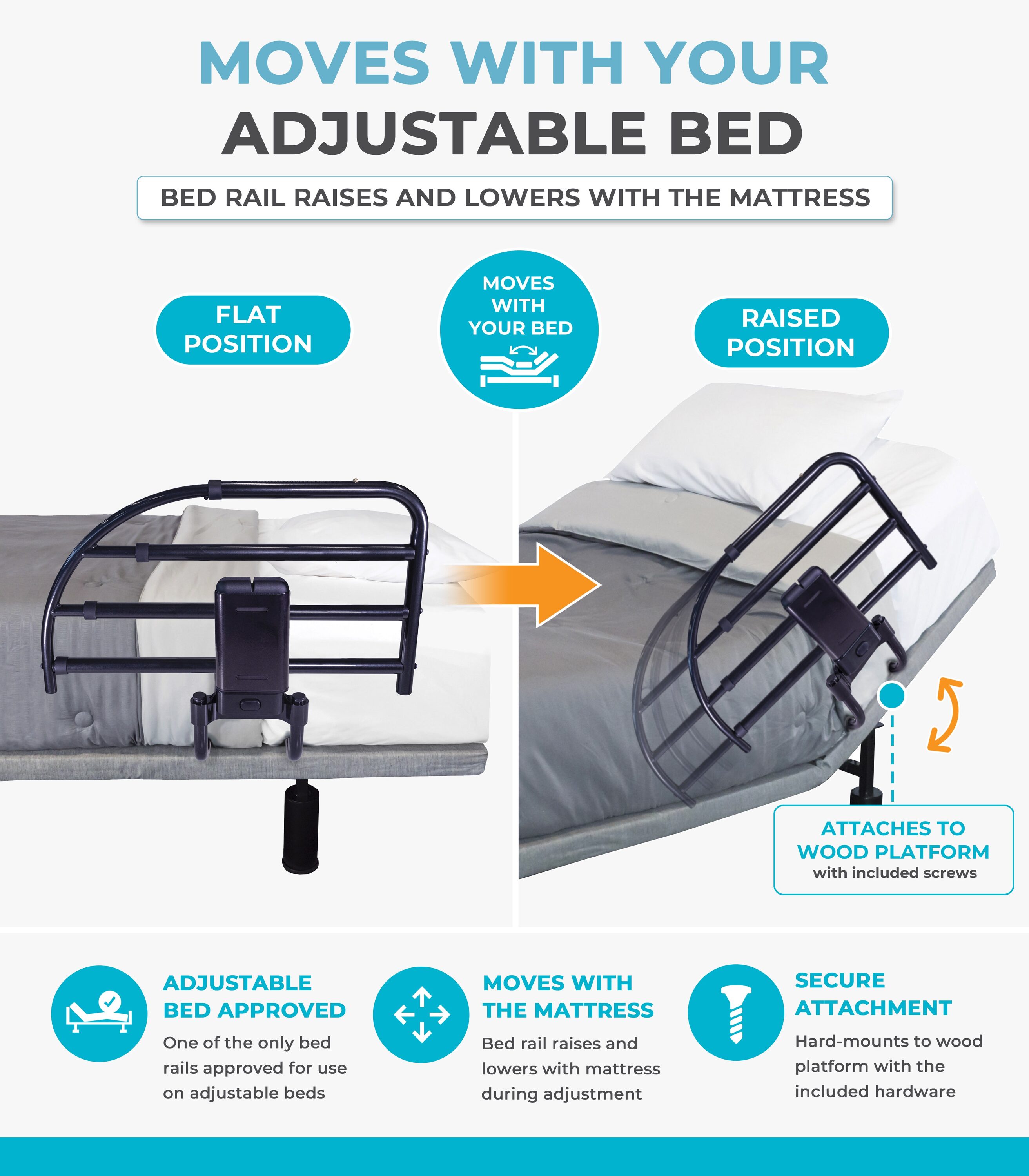 Stander 7965 Bed-Rails - View #5