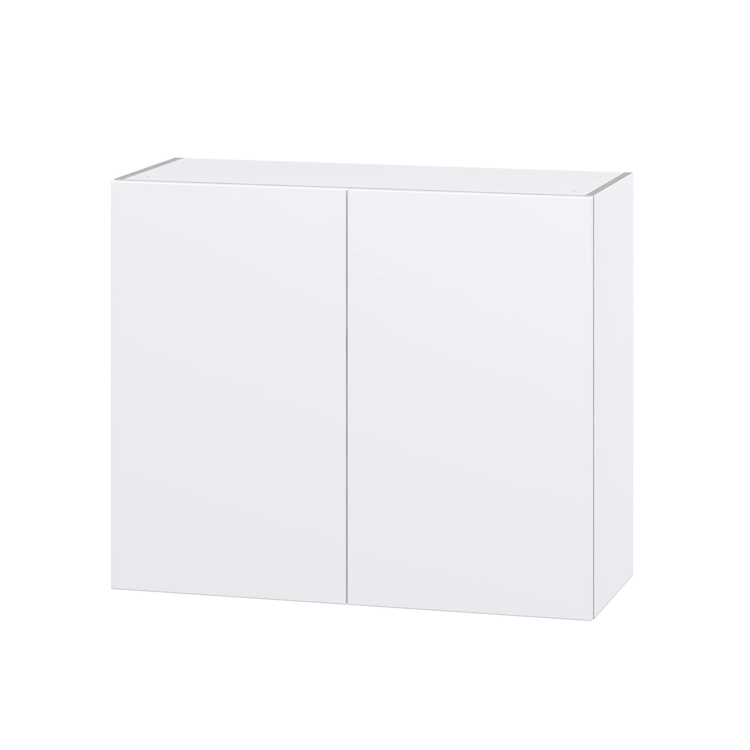 Hugo&Borg DSW3630-LA Lasalle 36-in W x 30-in H x 14-in D Bright White Slab Wall Fully assembled Cabinet (Flat Panel Slab)