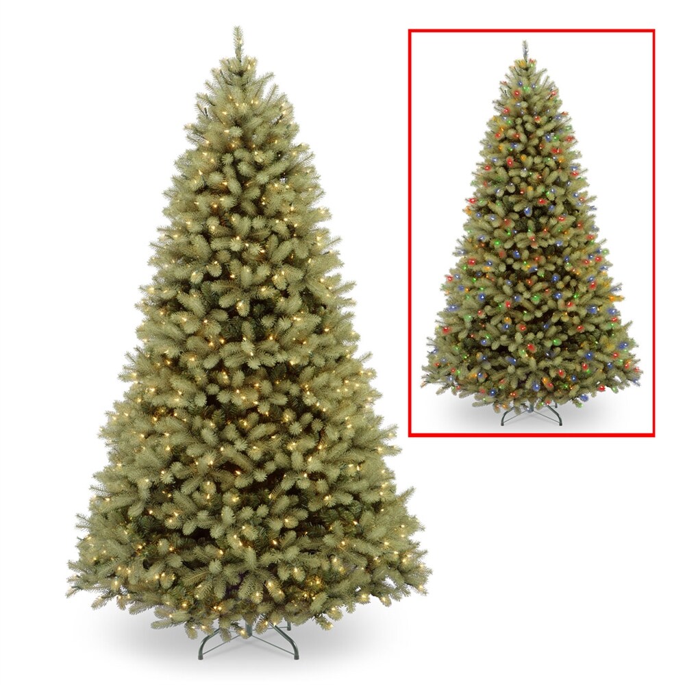  PEDD1-312LD-10X 10-ft Pre-lit Artificial Christmas Tree with LED Lights