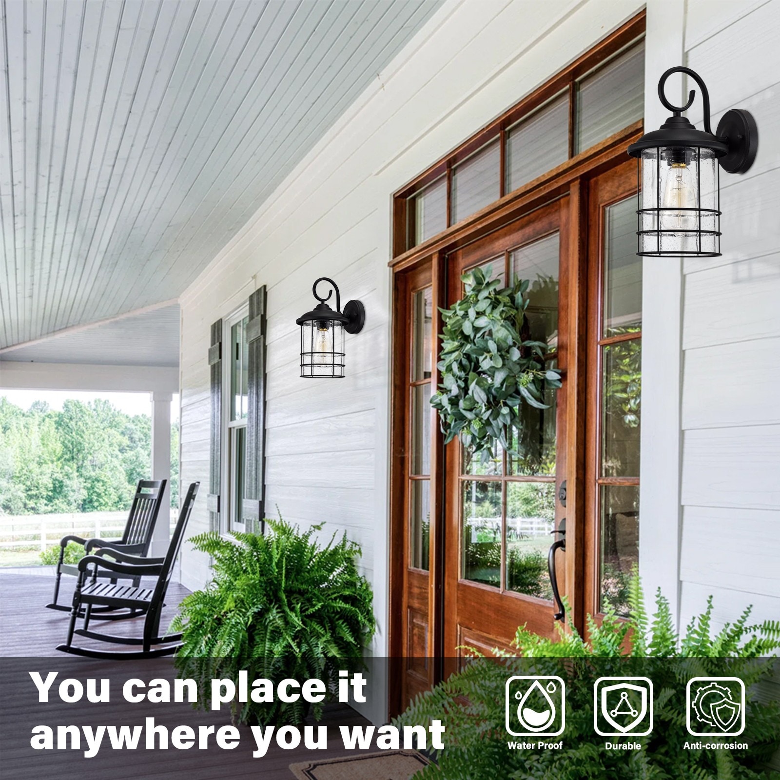 Flynama GO-A20006-L Outdoor-Wall-Lighting - View #9