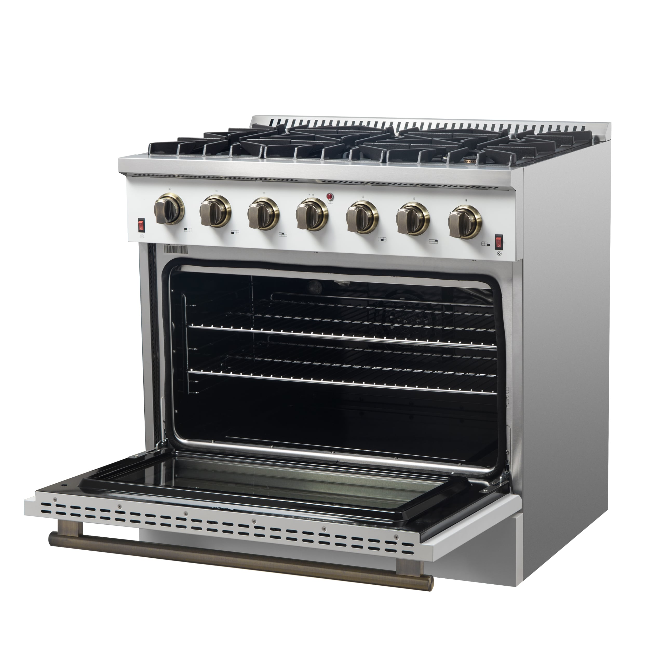 FORNO FFSGS6244-36WHT Freestanding-Gas-Ranges - View #7