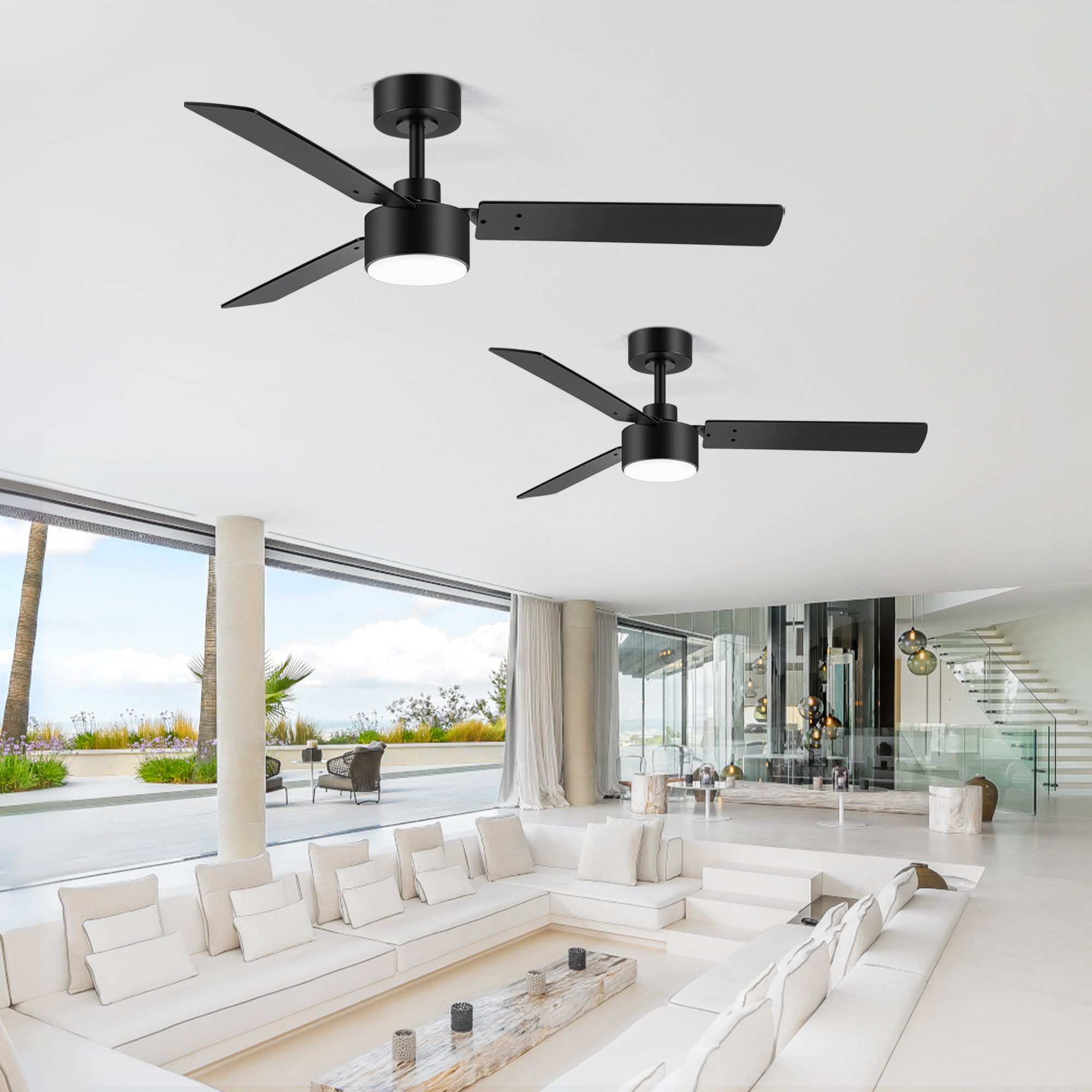 Breezary 30025-BK-2PCS Ceiling-Fans - View #4