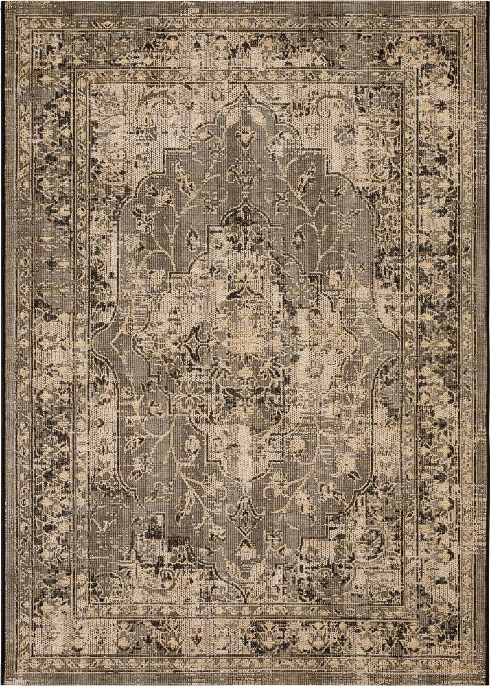 Safavieh PAL128-16211-8 Palazzo Carpi 8 x 11 (ft) Loomed Synthetic Beige/Gray Rectangular Indoor Distressed/Overdyed Vintage Area rug