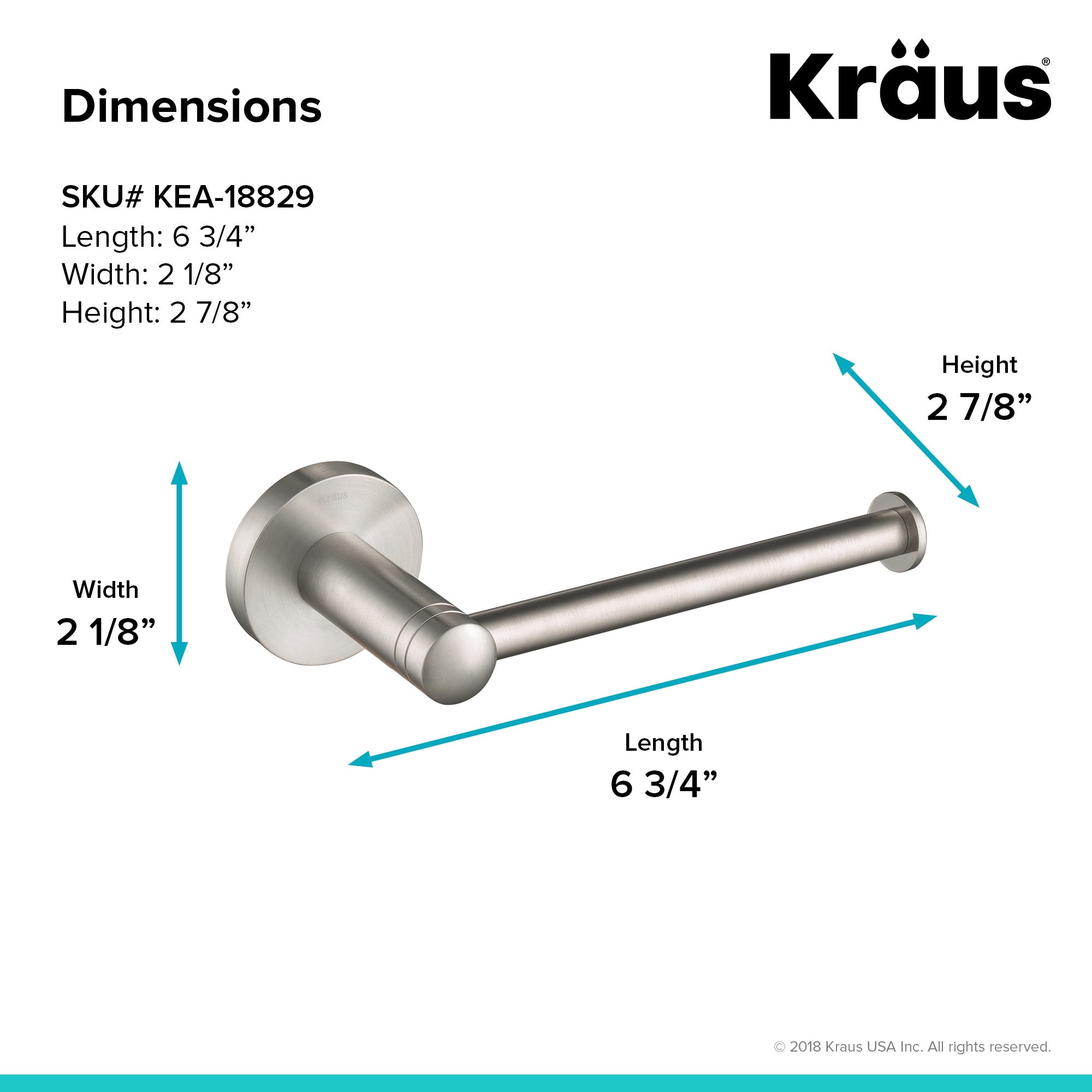 Kraus C-KEA-188BN Decorative-Bath-Hardware-Kits - View #7
