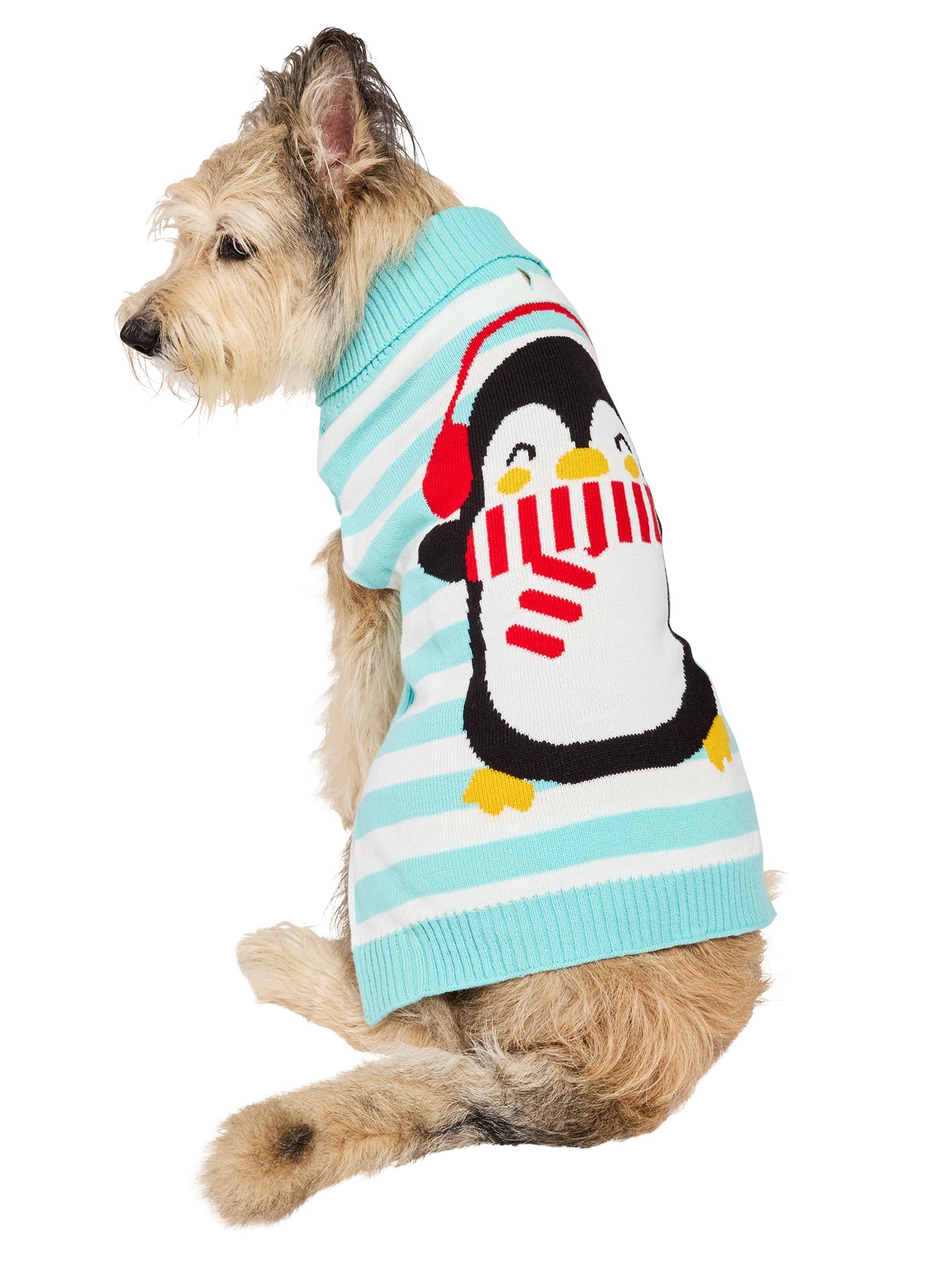 Heart & Herd YS0407-S Blue Penguin Dog Pet Sweater Small