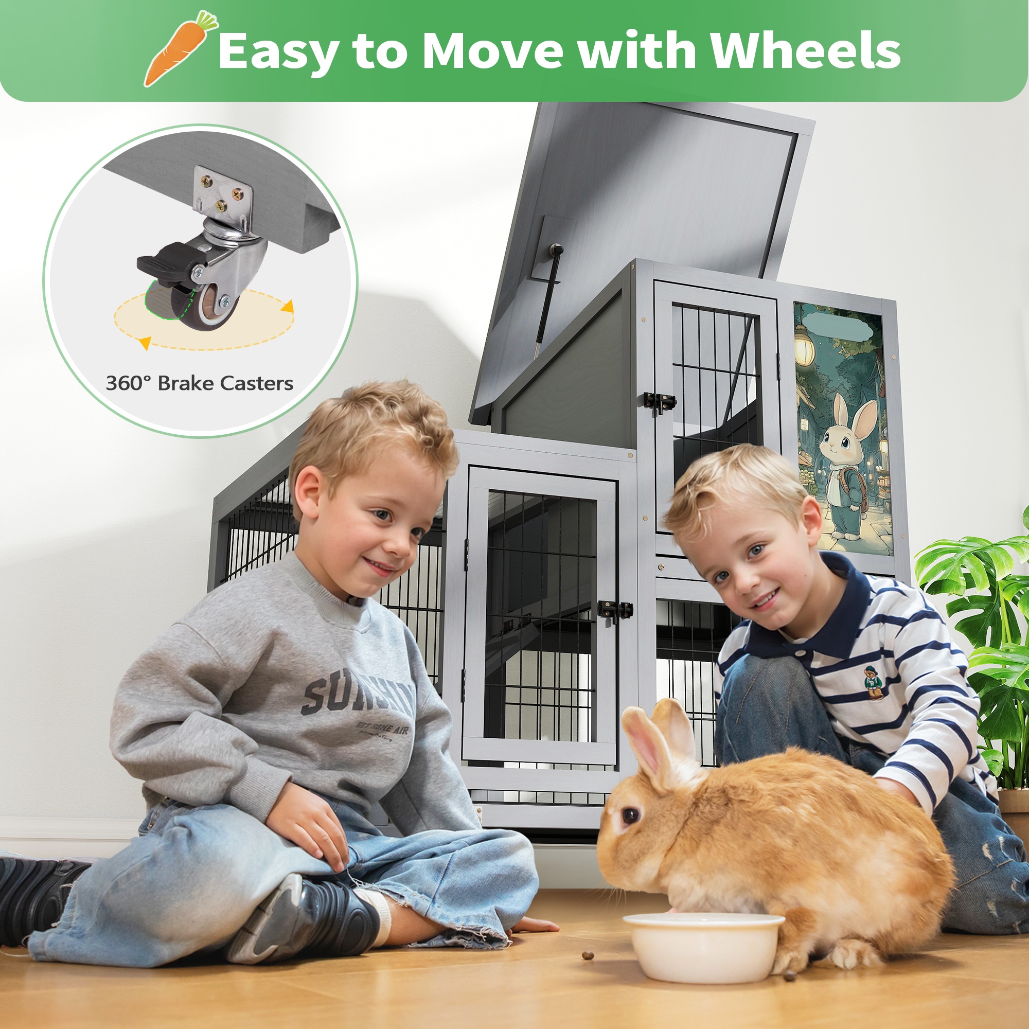 Coziwow CW12F0417 Chicken-Coops-Rabbit-Hutches - View #7