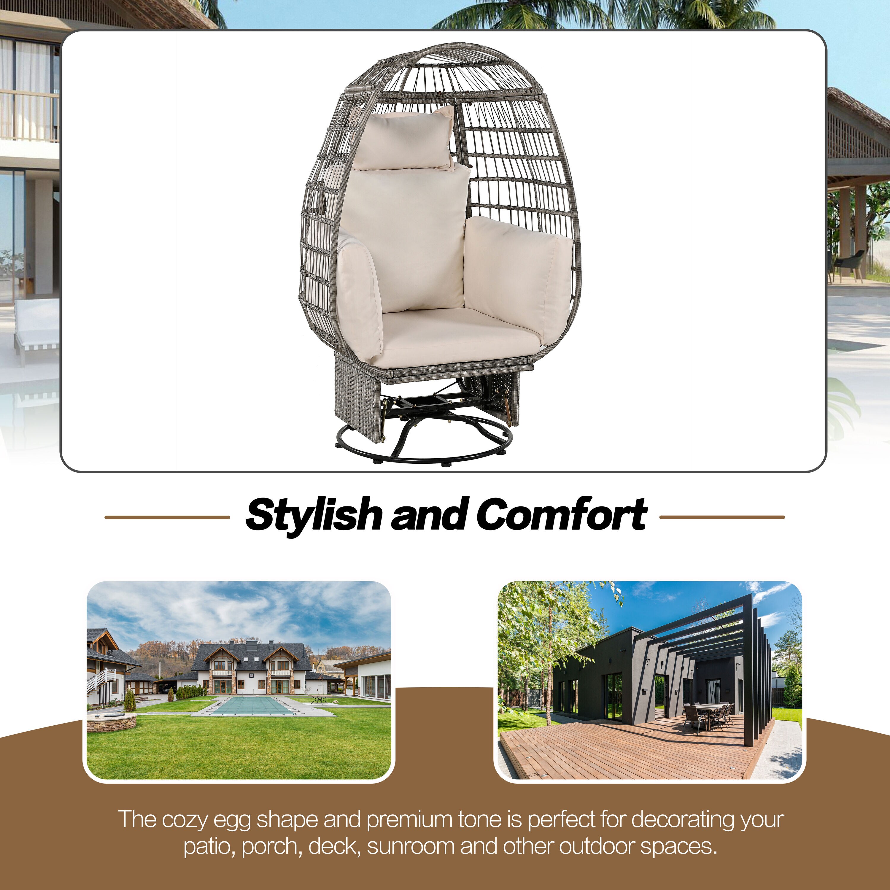 ModernLuxe L-WF318105AAA Patio-Chairs - View #3
