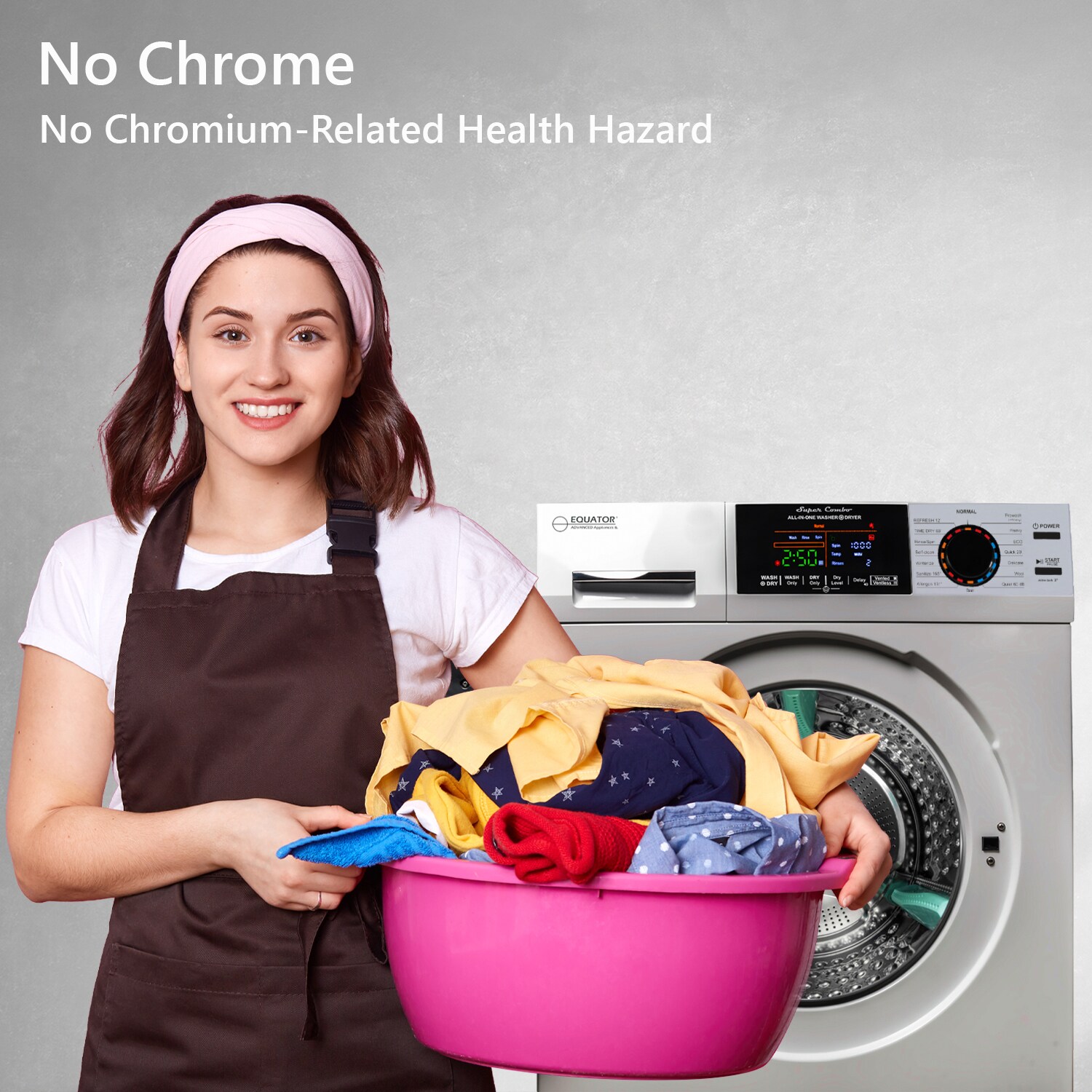 Equator Advanced Appliances EZ 5500CV WHITE +2HE Combination-Washers-Dryers - View #13