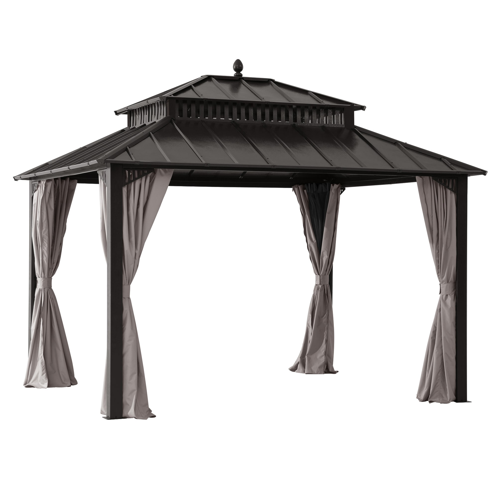 Sunjoy A10204360200 Wood-Resin-Gazebos - View #2