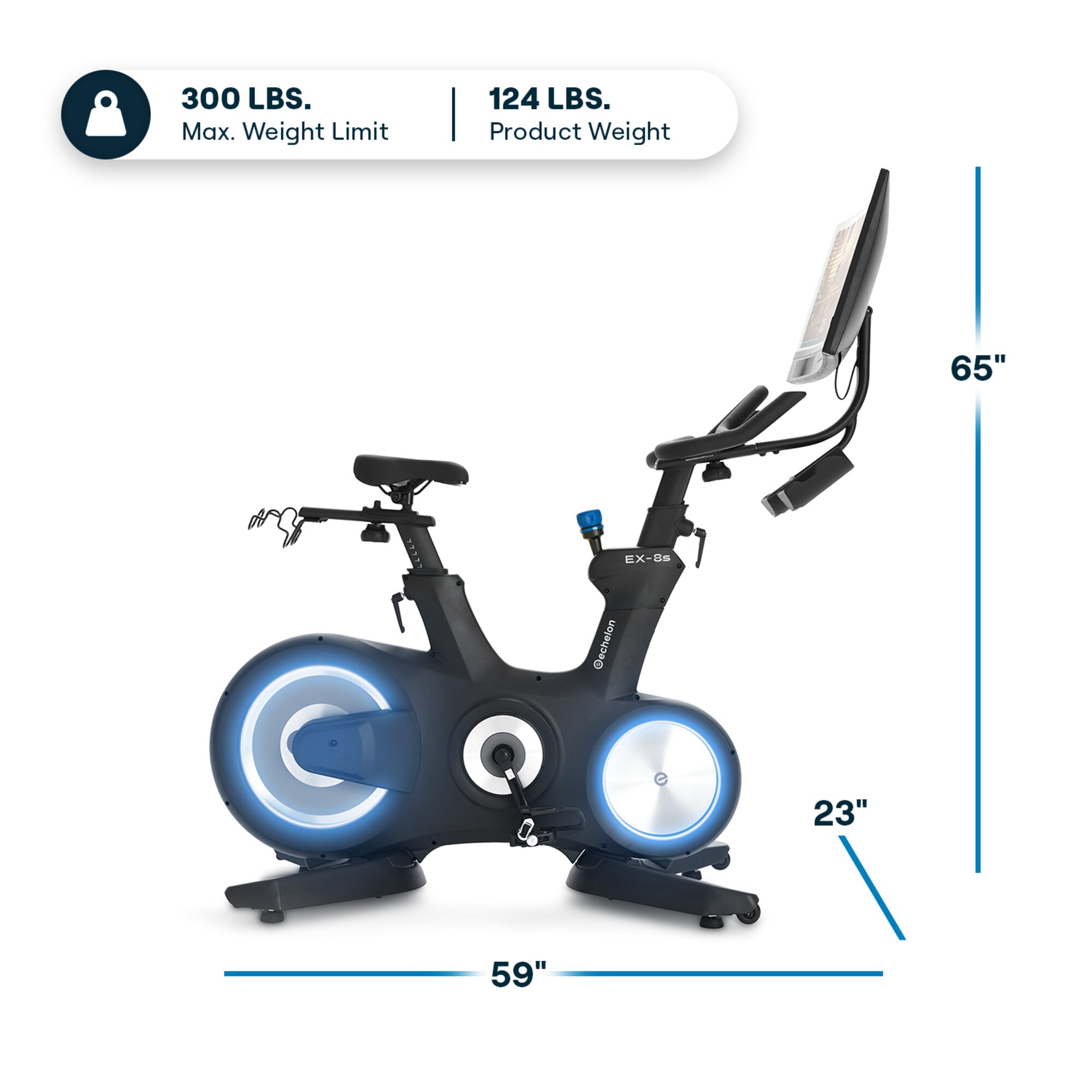 Echelon ECHEX-8S-24C Exercise-Bikes - View #6
