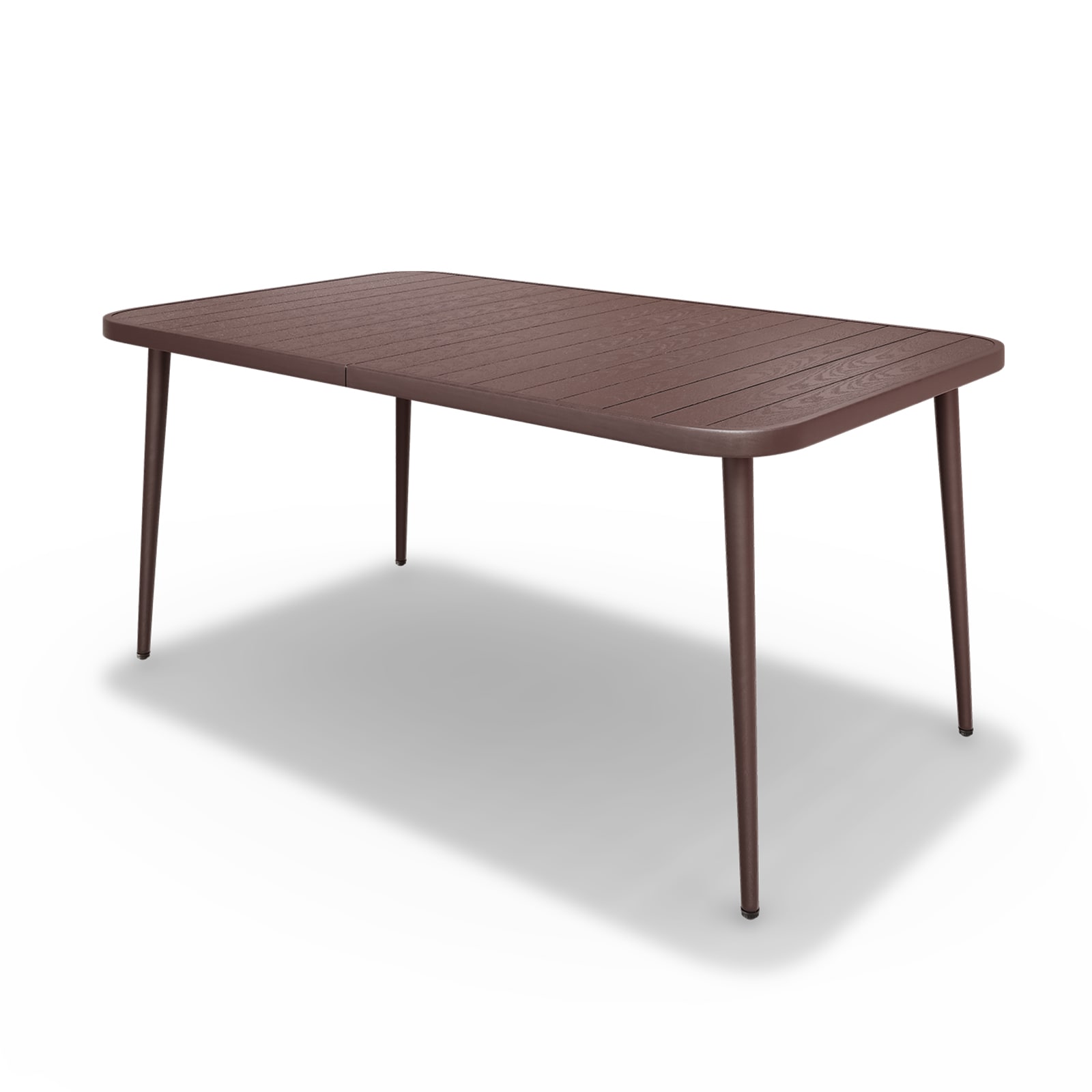 VOUA MWTPZ-DB Patio Rectangle Outdoor Counter 31.5-in W x 55-in L